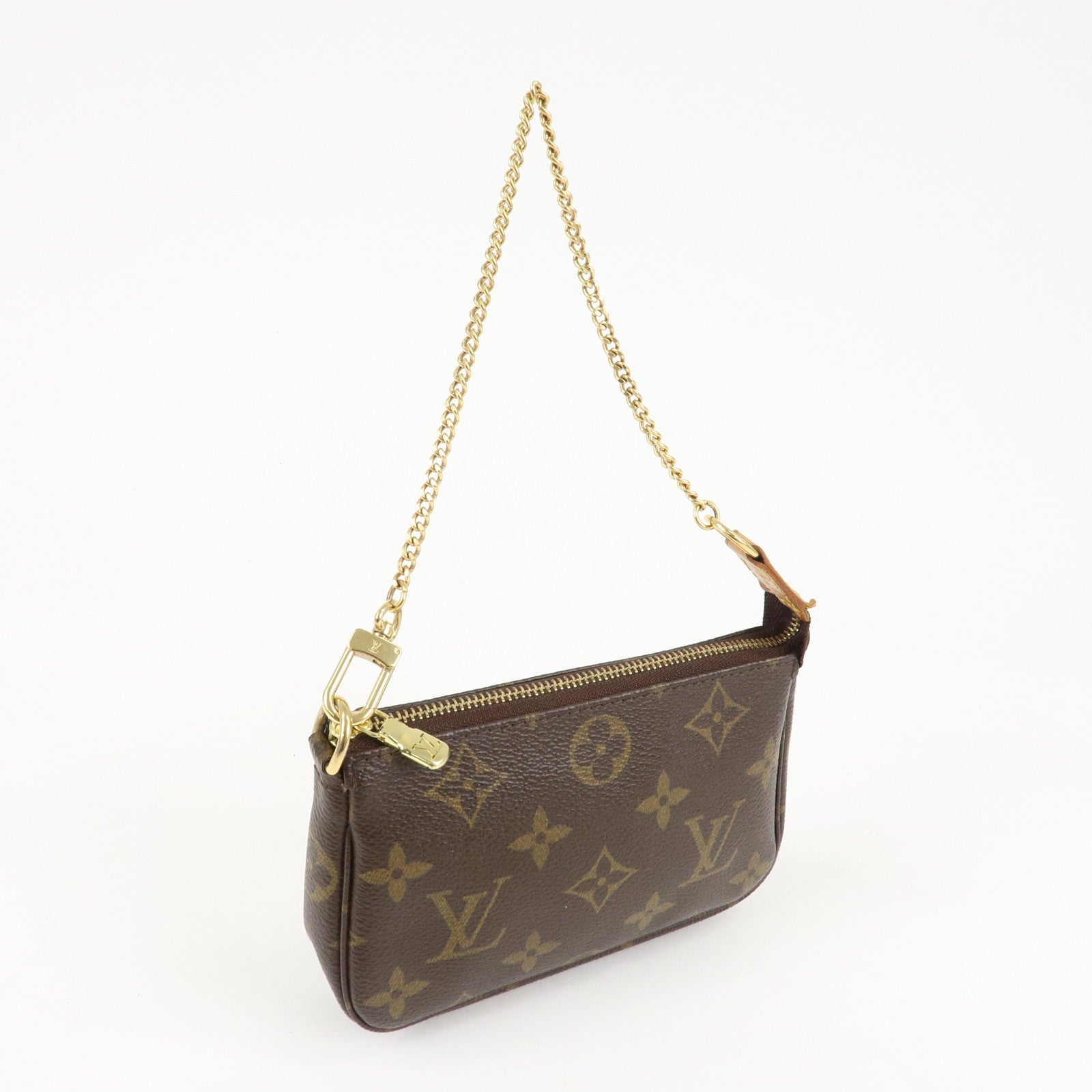 Louis Vuitton Monogram Mini Pochette Accessoires Pouch M58009 Used