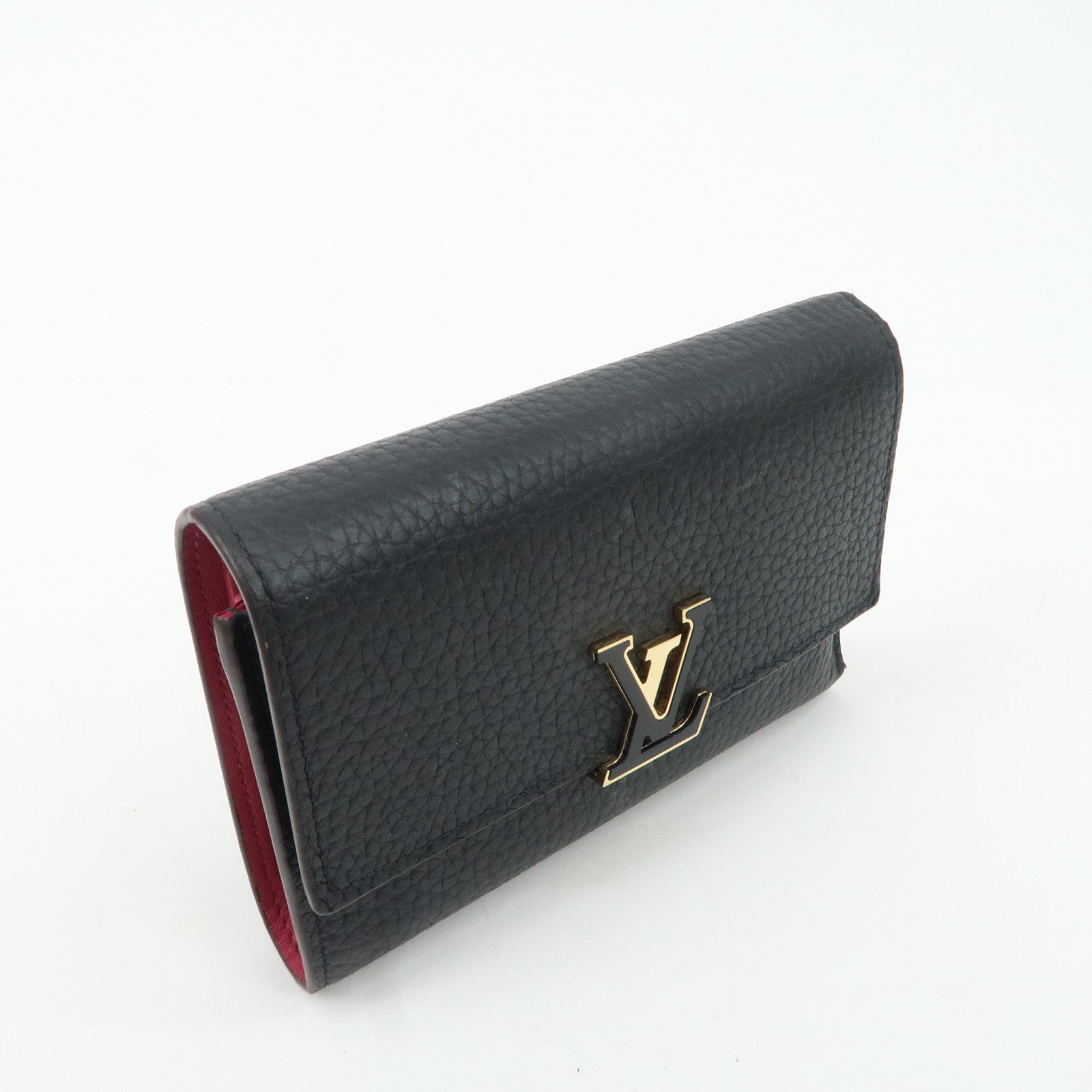 Louis Vuitton Portefeuille Capucines Compact Wallet M62157 Used