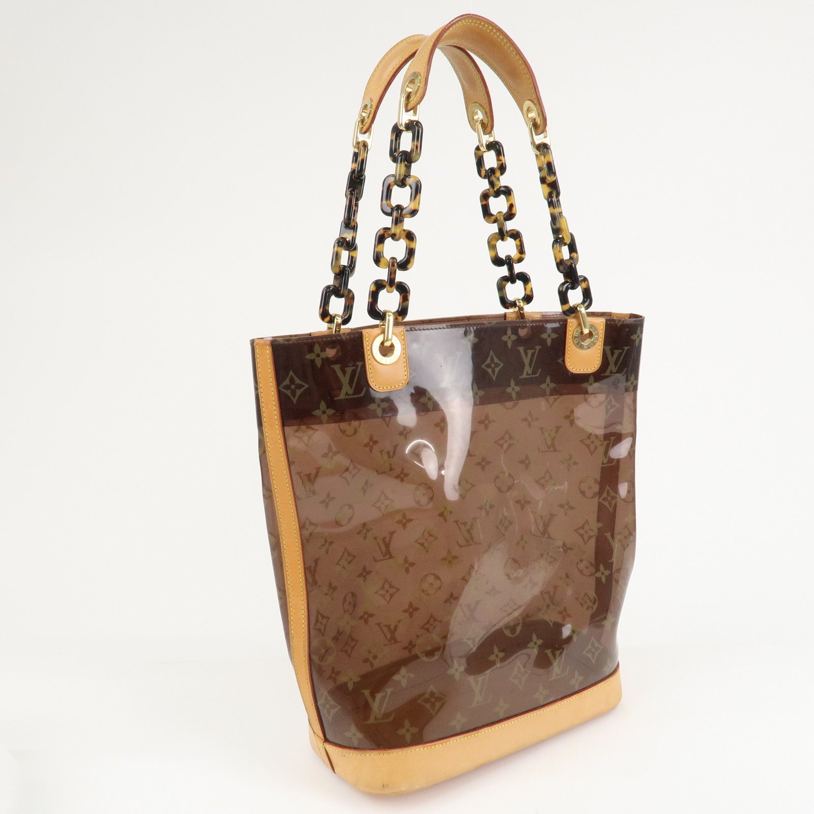 Louis Vuitton Monogram Vinyl Cabas Ambre MM Tote Bag M92501 Used