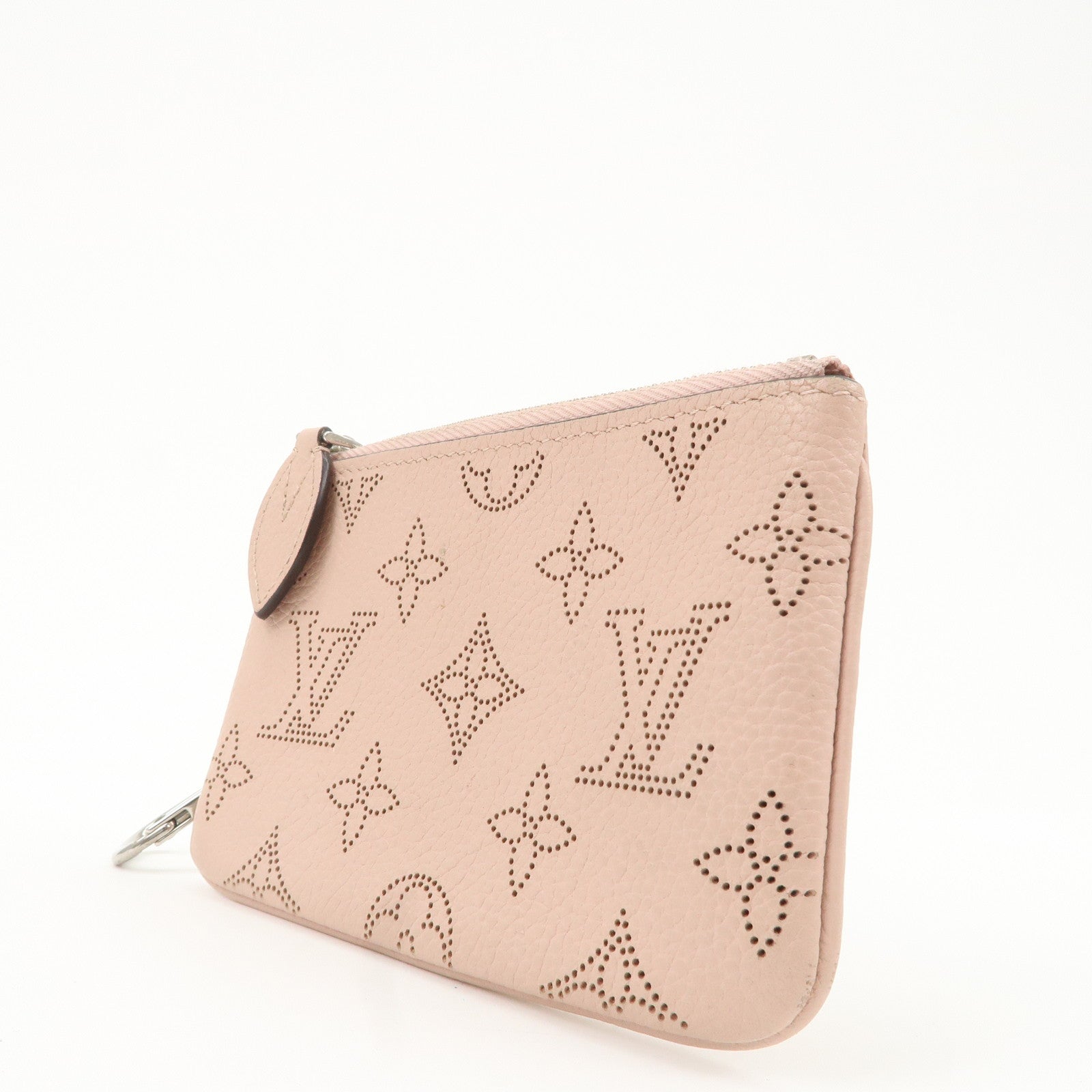 Louis Vuitton Monogram Mahina Pochette Cles Magnolia Pink M69508 Used