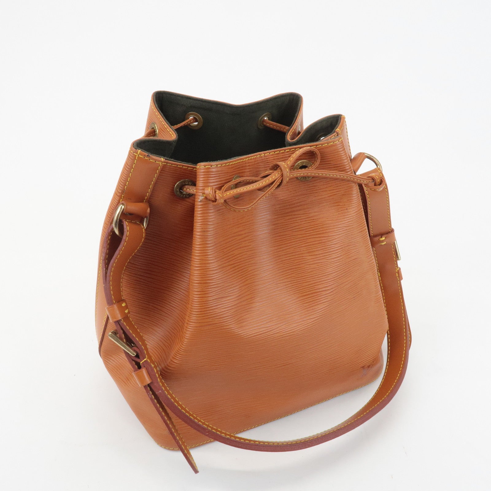 Louis Vuitton Epi Petit Noe Shoulder Bag Kenya Brown M44103 Used