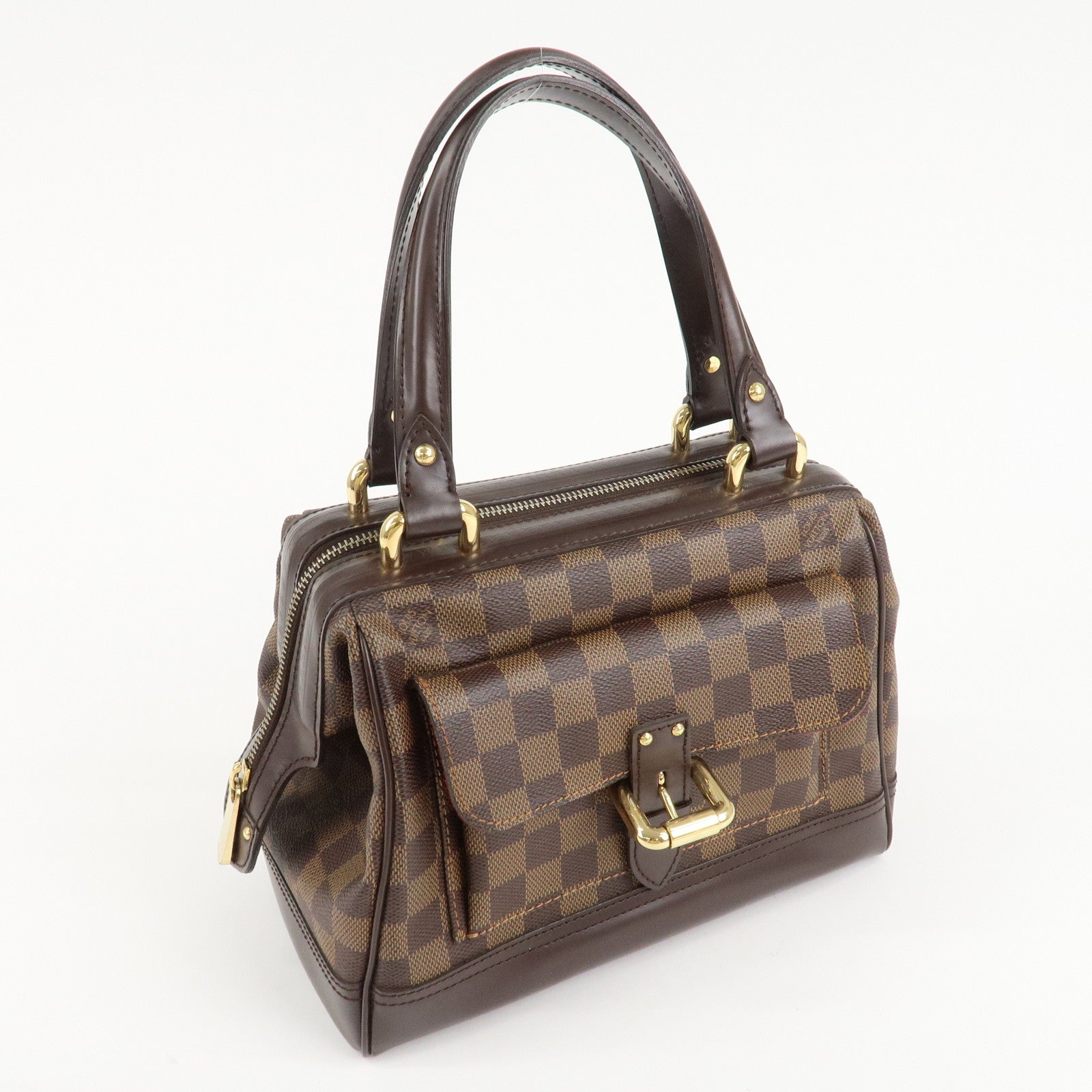 Louis Vuitton Damier Knightsbridge Boston Bag Hand Bag N51201 Used