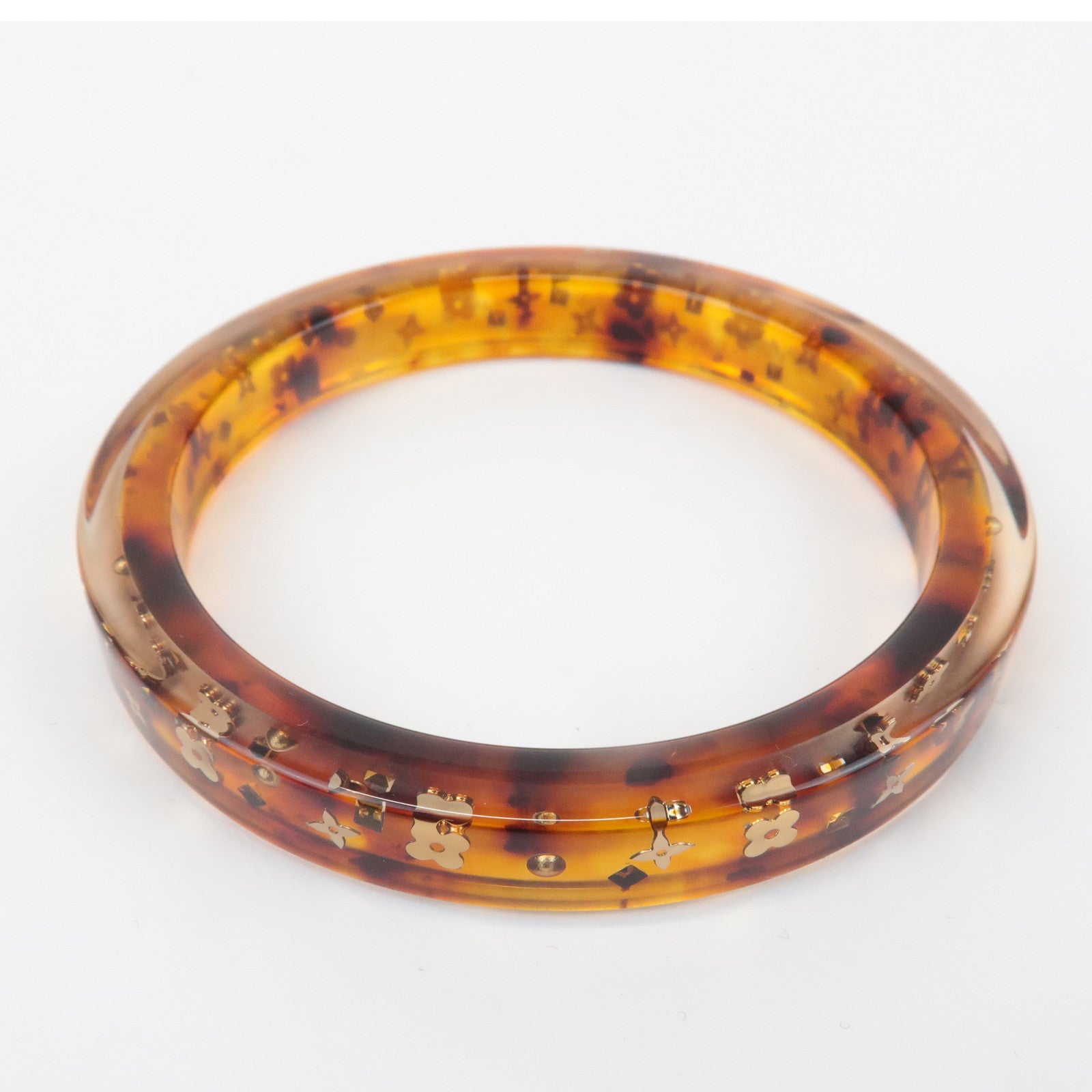 Louis Vuitton Bracelet Inclusion Art deco Bangle S M65292 Used