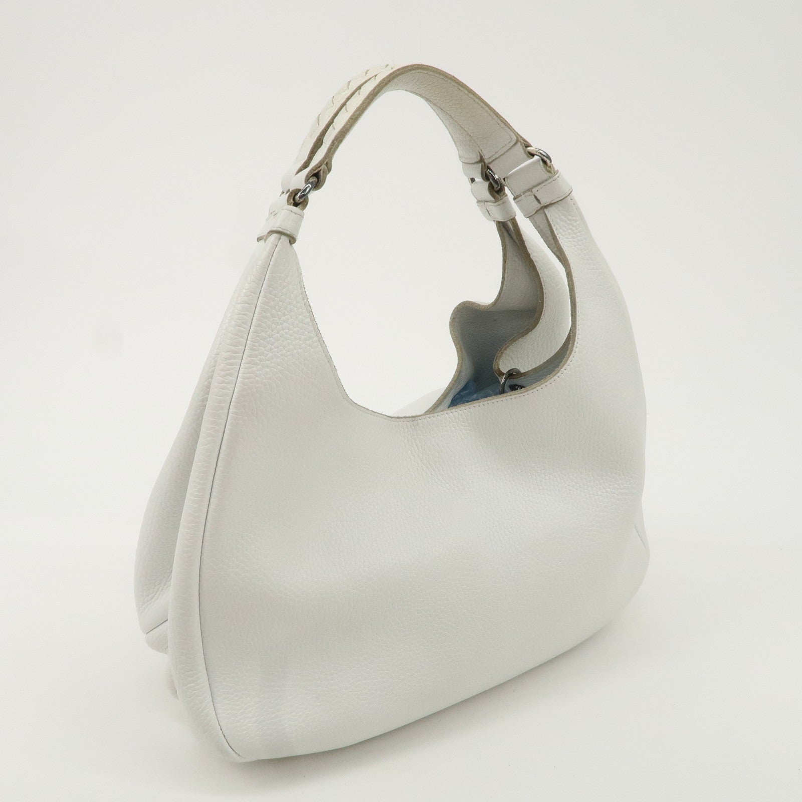 BOTTEGA VENETA Intrecciato Campana Medium Shoulder Bag 125787 Used