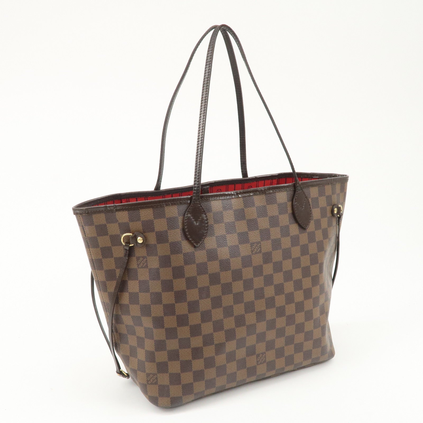 Louis Vuitton Damier Neverfull MM Tote Bag Shoulder Bag N51105 Used