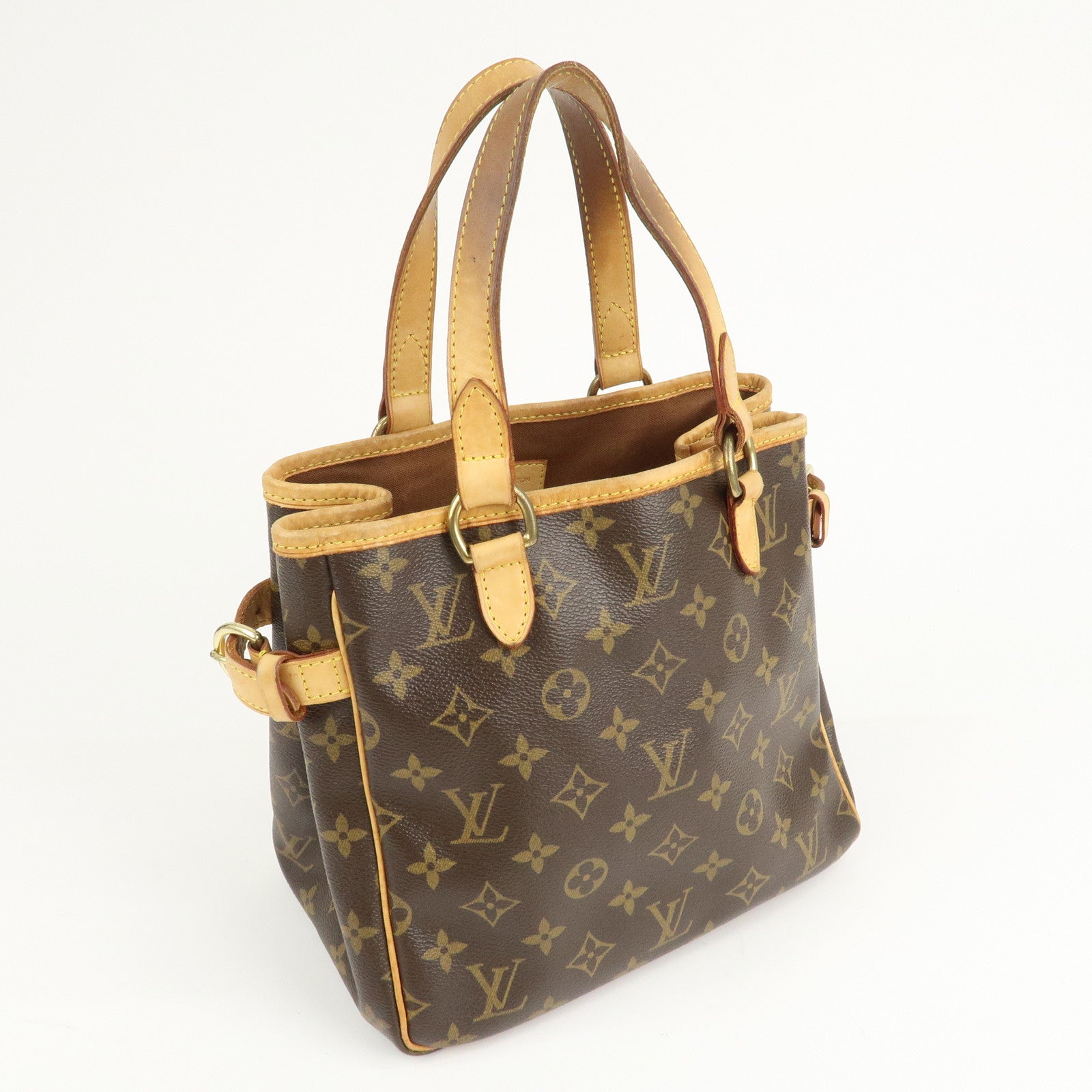 Louis Vuitton Monogram Batignolles Tote Bag Hand Bag M51156 Used