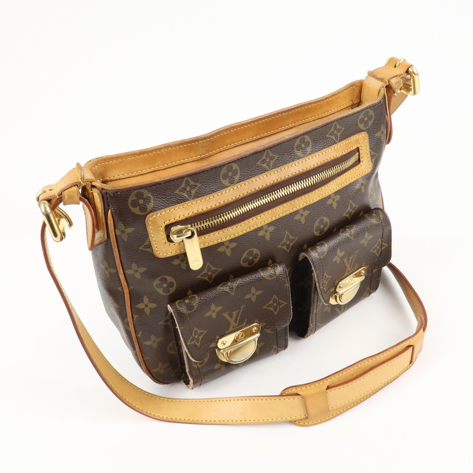 Louis Vuitton Monogram Hudson GM Shoulder Bag M40045 Used