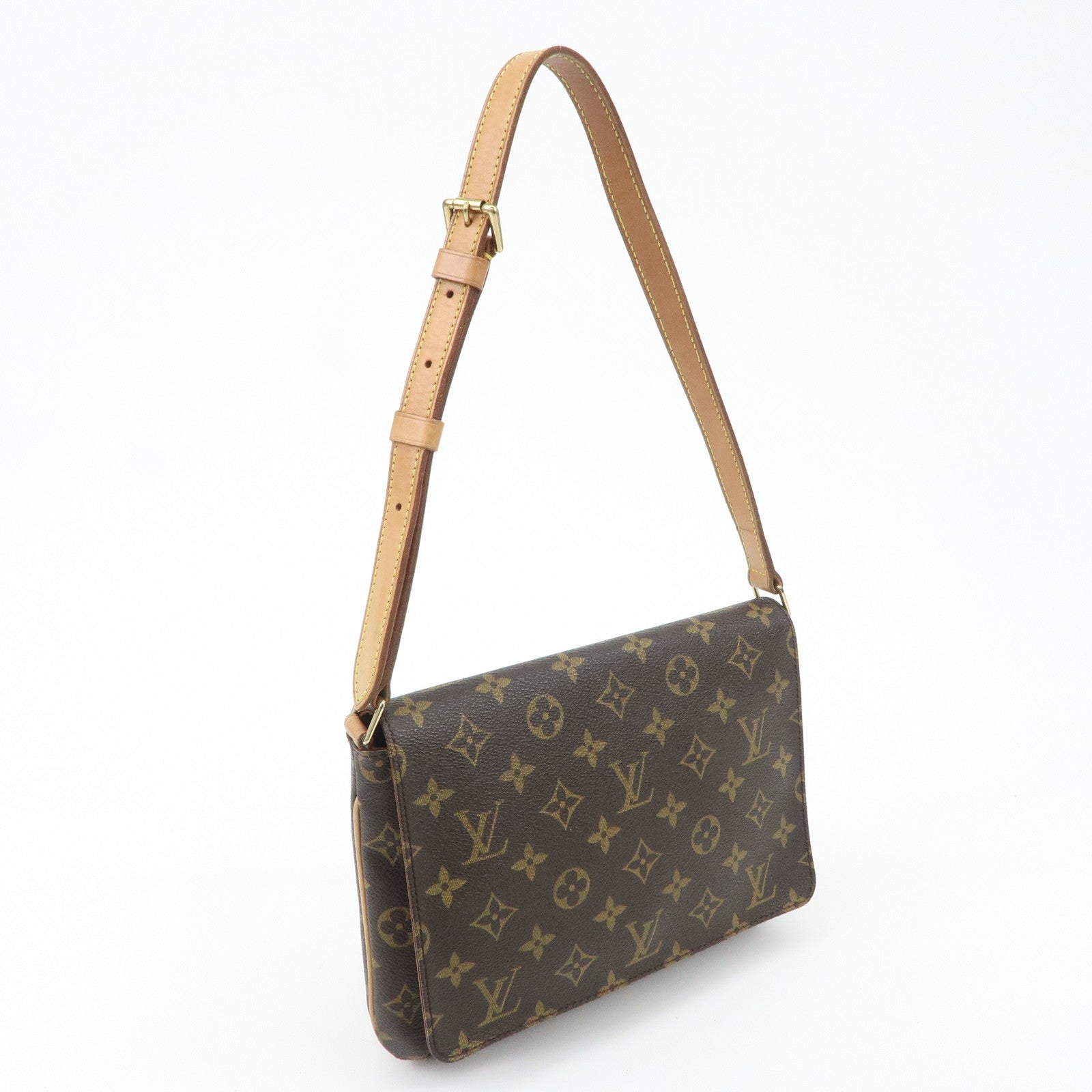 Authc Louis Vuitton Monogram Musette Tango Short Shoulder Bag M51257 Used