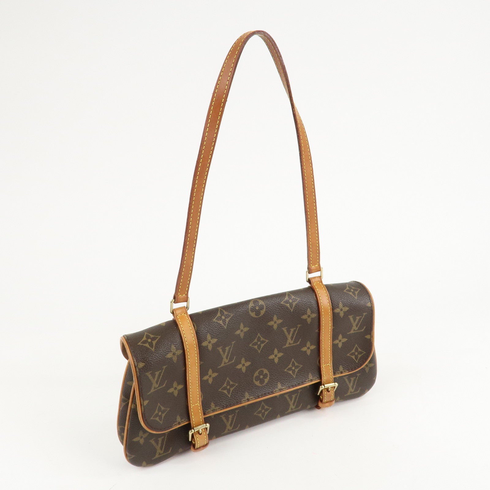 Louis Vuitton Monogram Marelle Shoulder Bag Brown M51157 Used