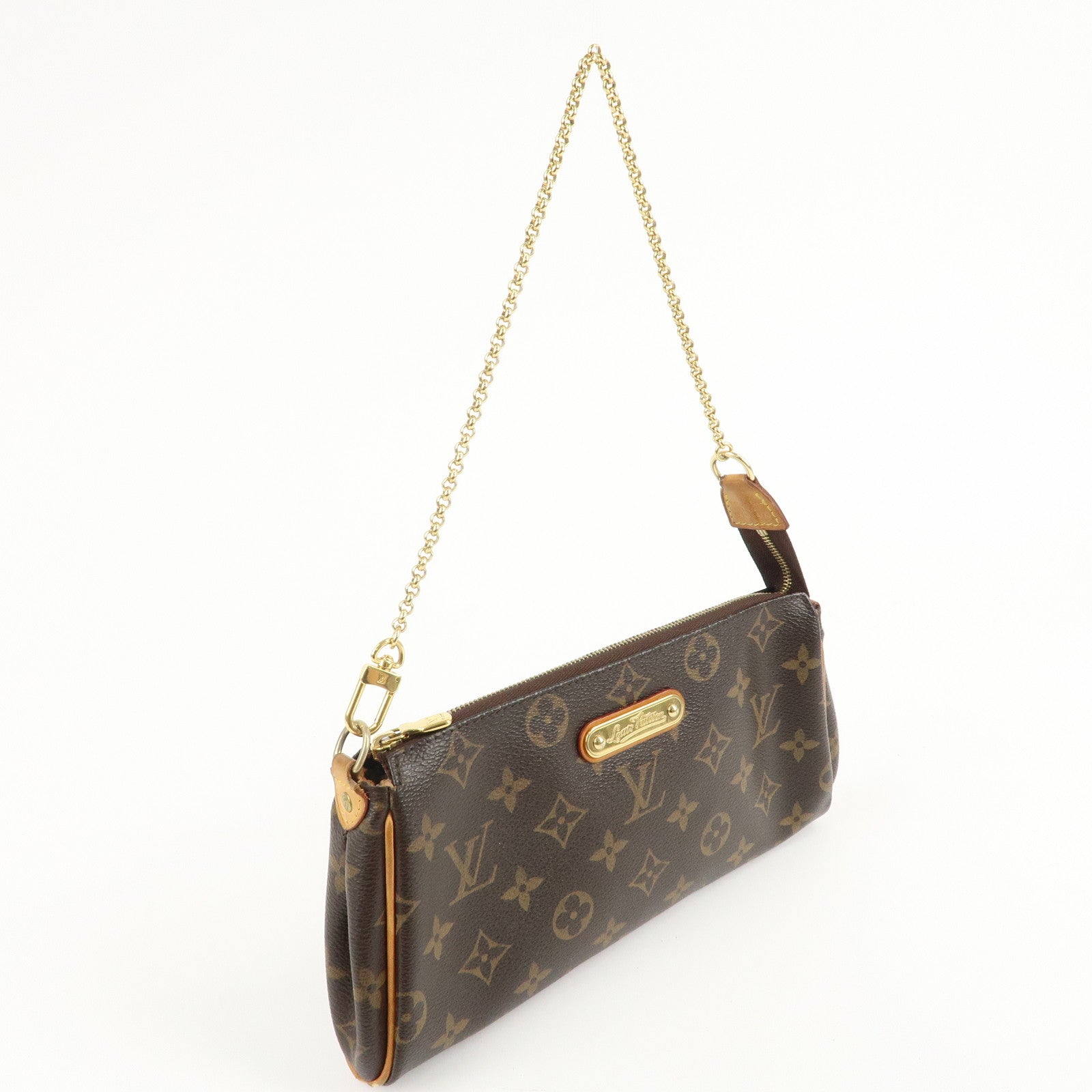 Louis Vuitton Monogram Eva 2 Way Pouch Shoulder Bag M95567 Used