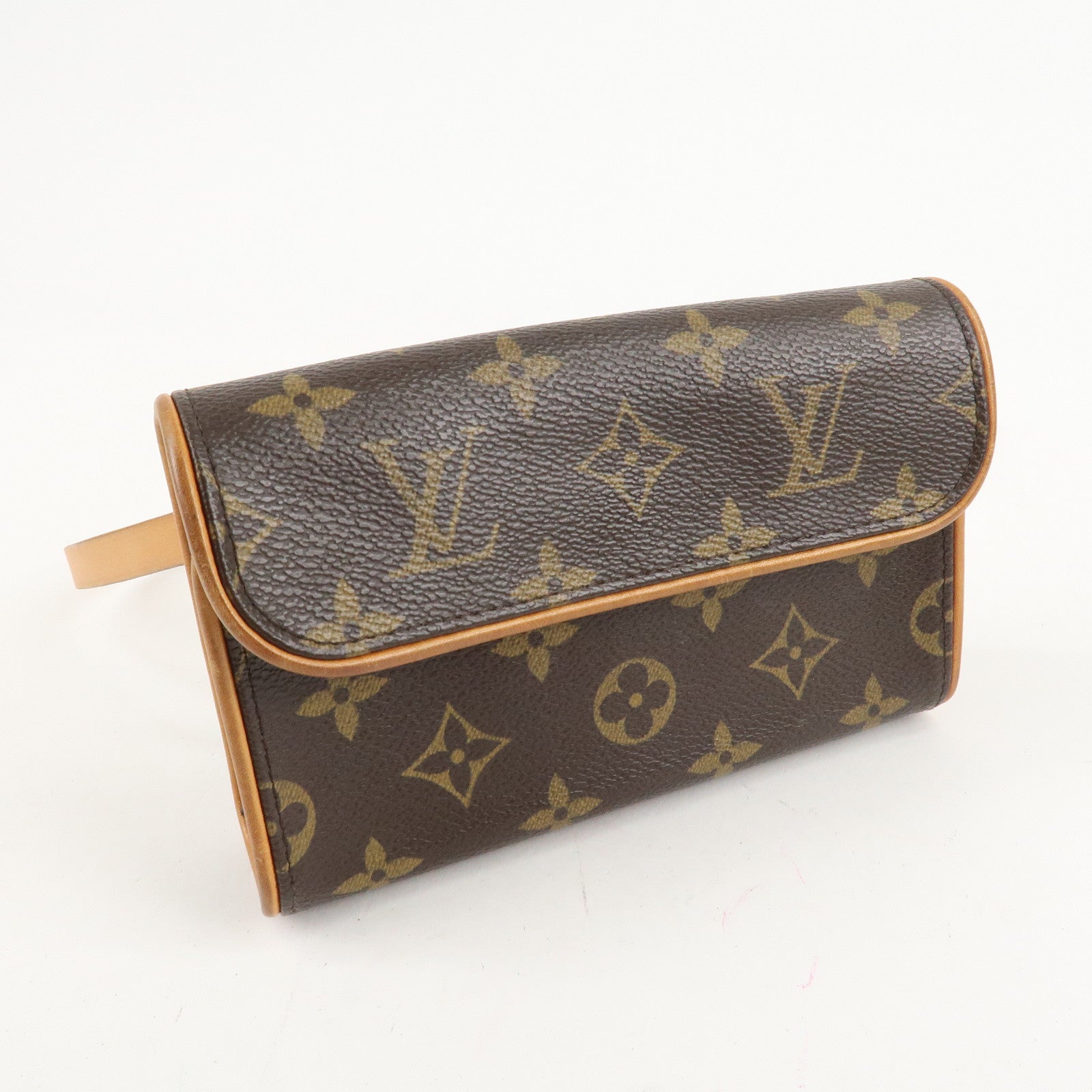Louis Vuitton Monogram Pochette Florentine Waist Bag BeltXS M51855 Used