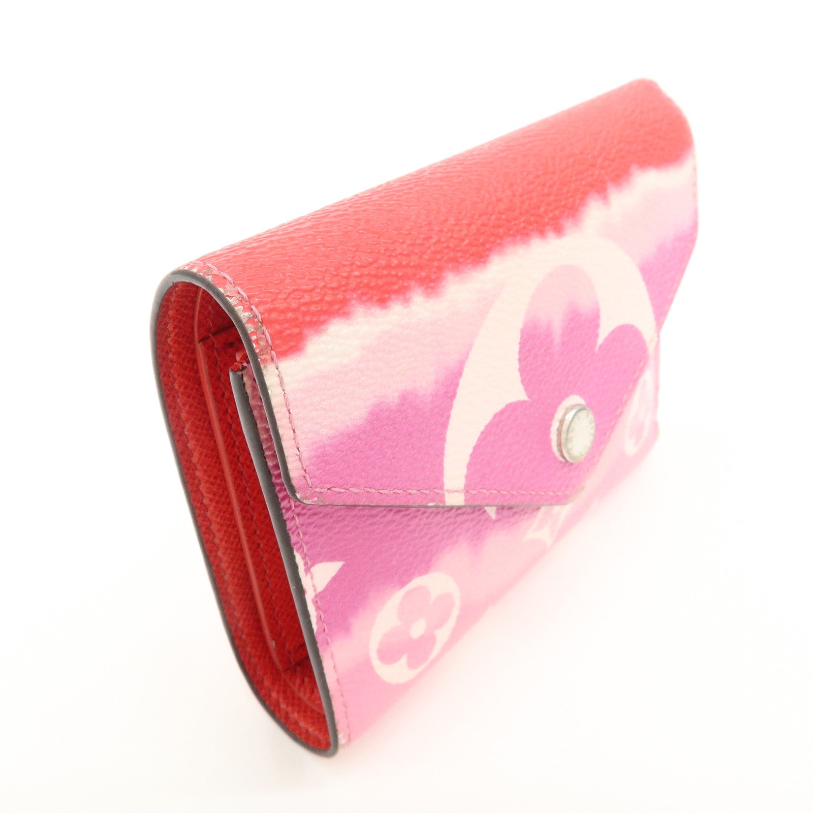 Louis Vuitton Escal Portefeuille Victorine Wallet Rouge M68842 Used