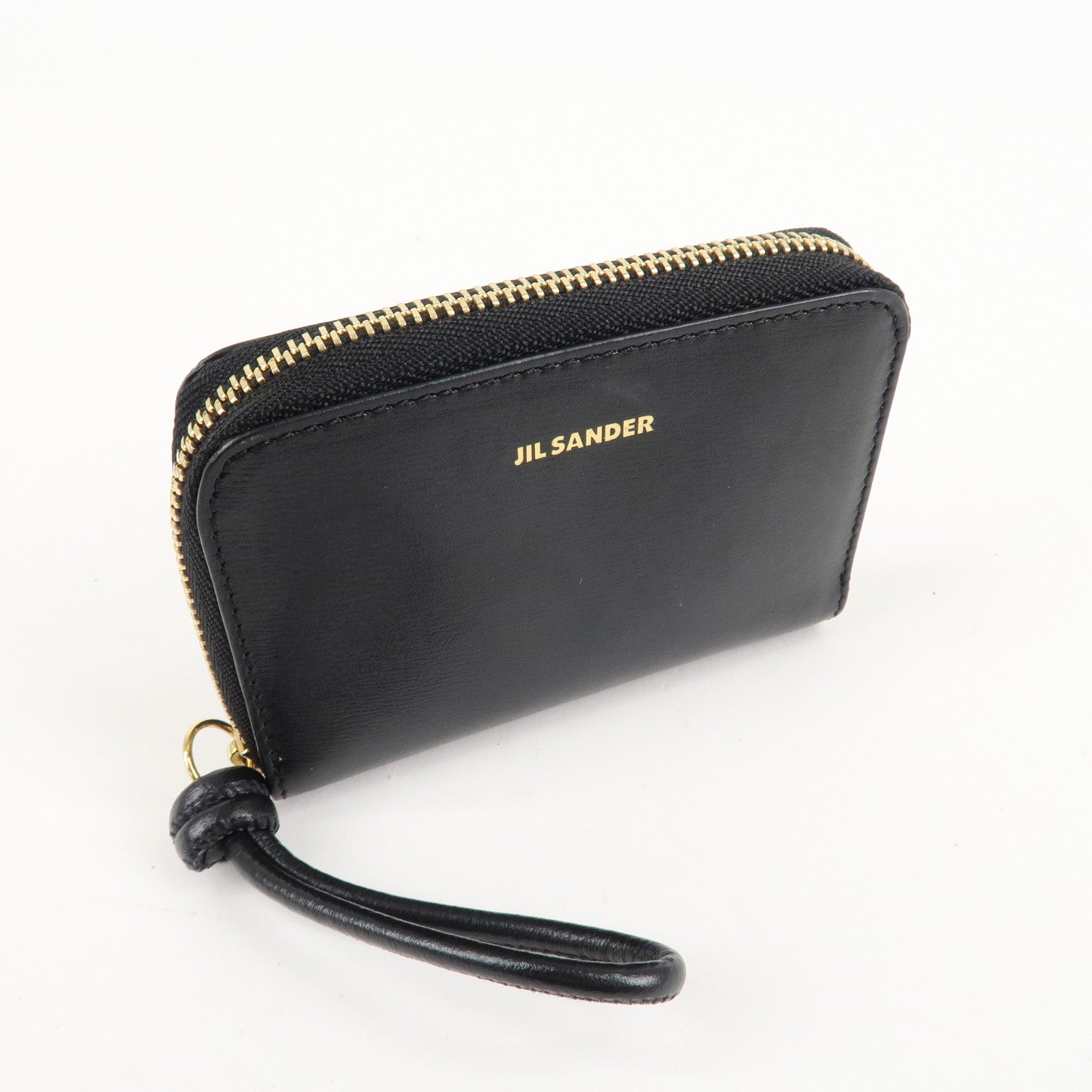 Jil Sander Leather Round Zipper Coin Purse J07UI0007 P4841 Used