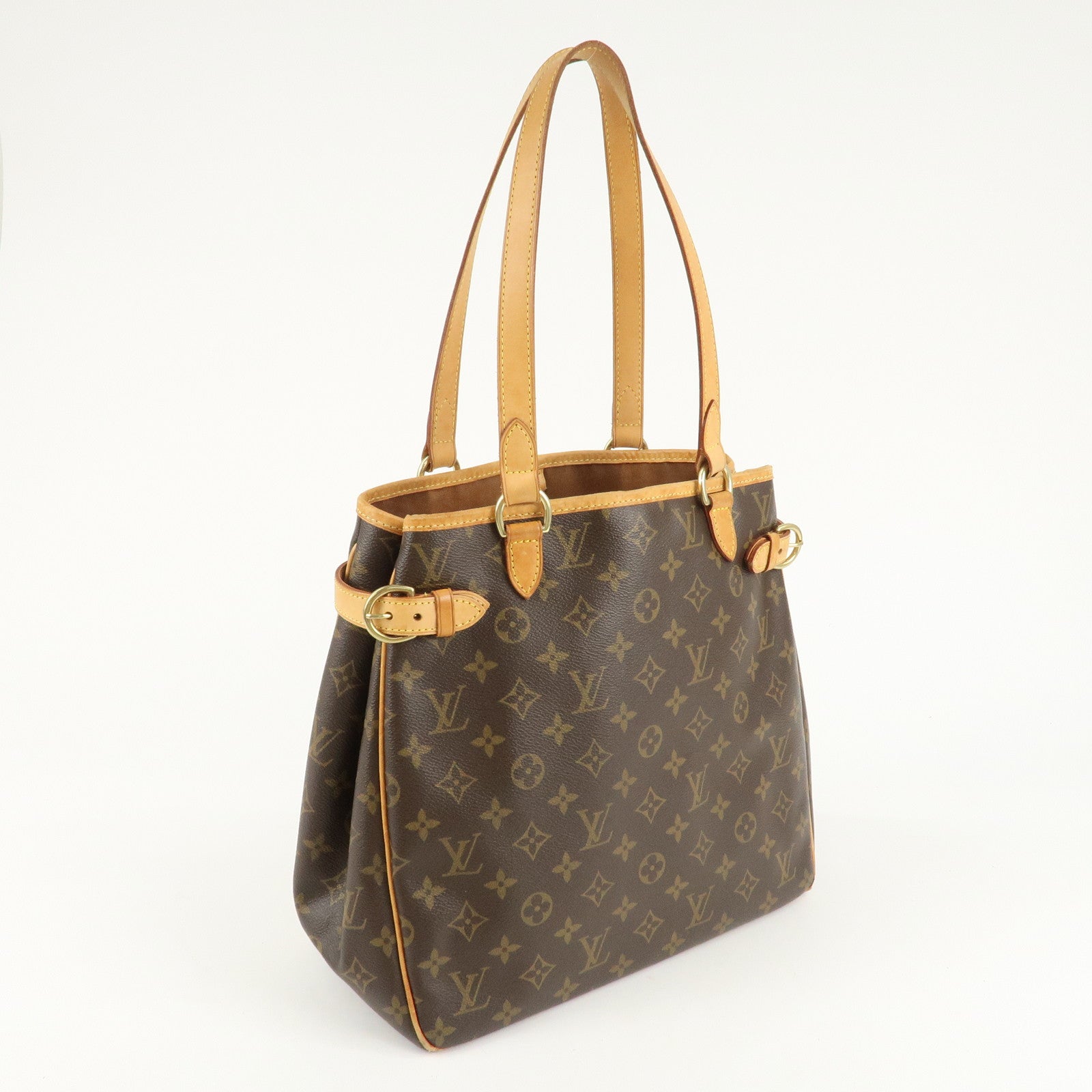 Louis Vuitton Monogram Batignolles Vertical Tote Bag M51153 Used