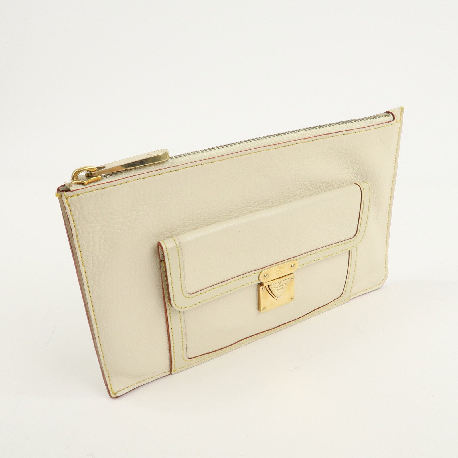 Louis Vuitton Suhari Inséparable Pouch Blanc M91937 Used