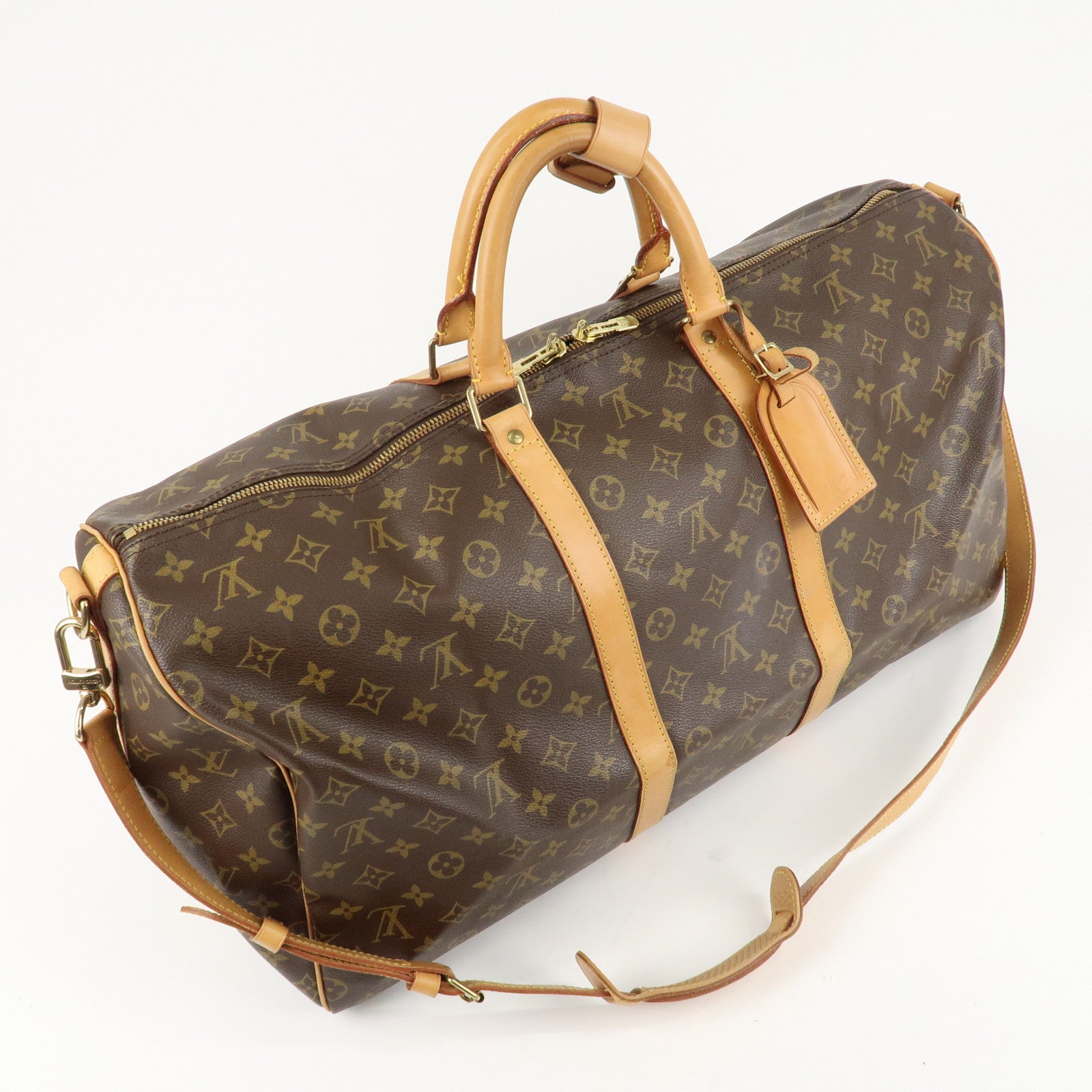 Louis Vuitton Monogram Keep All Bandouliere 55 Bag M41414 Used
