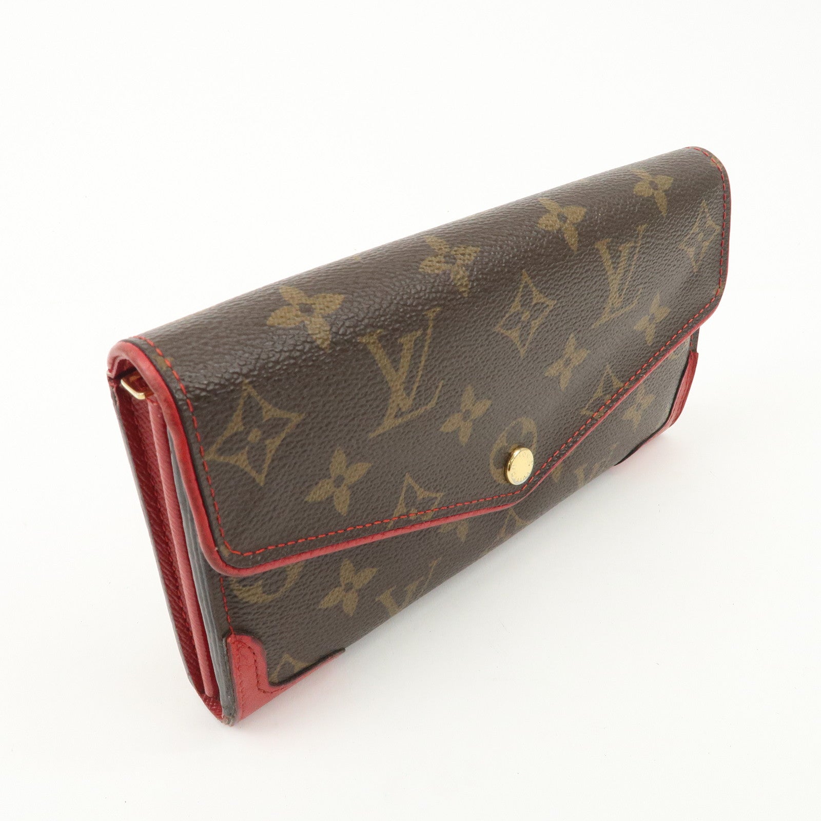 Louis Vuitton Monogram Portefeuille Sarah Retiro Wallet M61184 Used