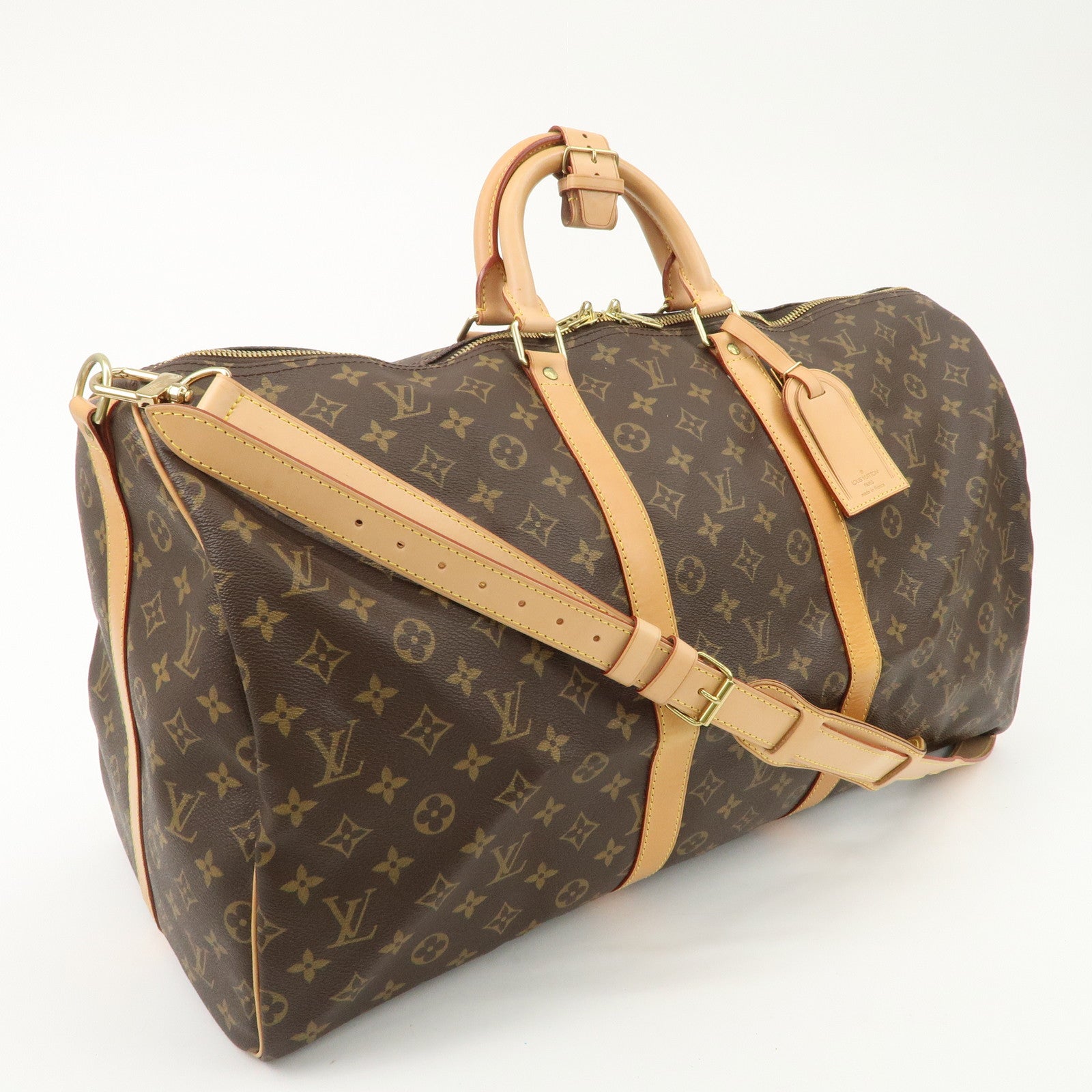 Louis Vuitton Monogram Keep All Bandouliere 55 Bag M41414 Used