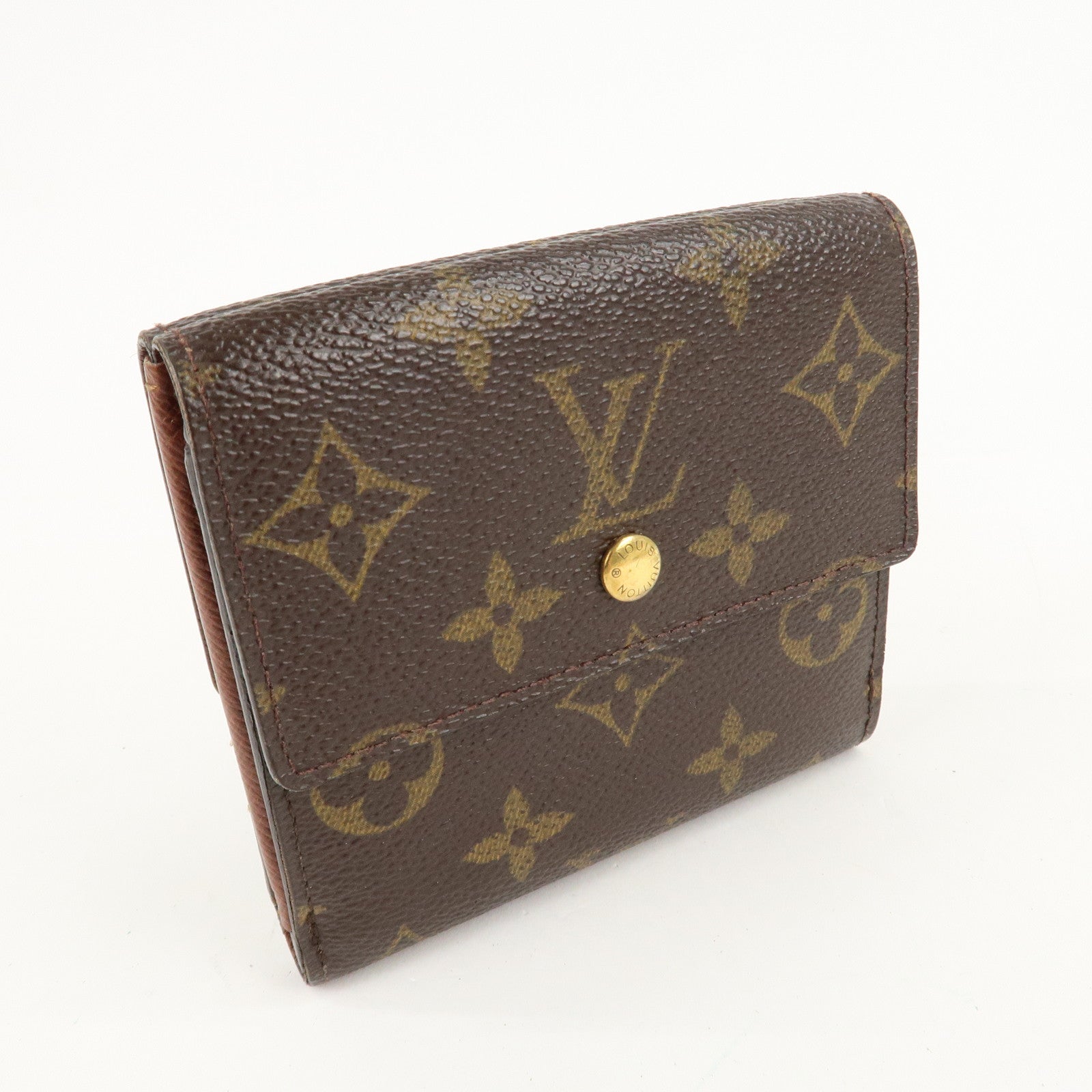 Louis Vuitton Monogram Portefeuille Elise Wallet M61654 Used