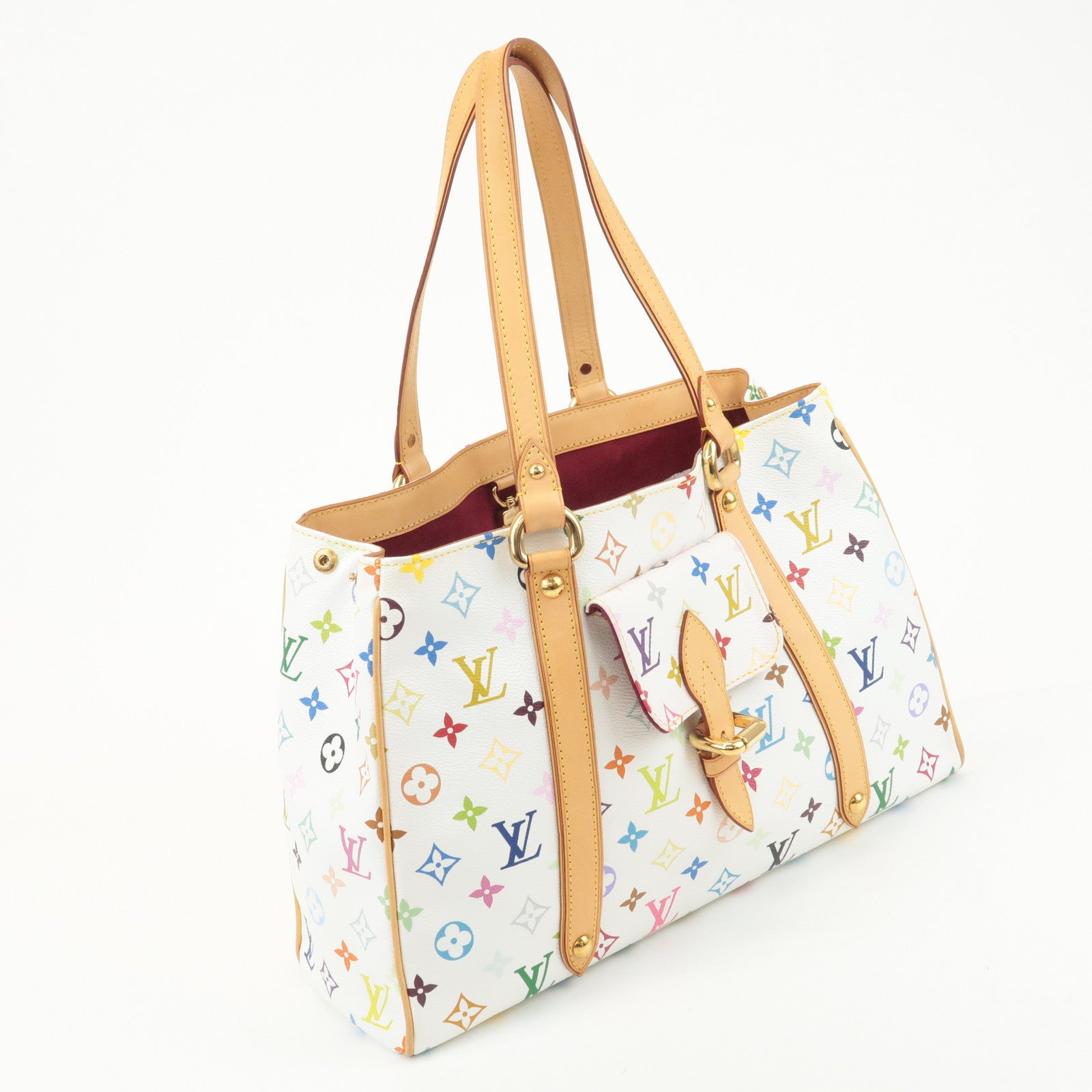 Louis Vuitton Monogram Multicolor Aurelia MM Shoulder Bag M40094 Used