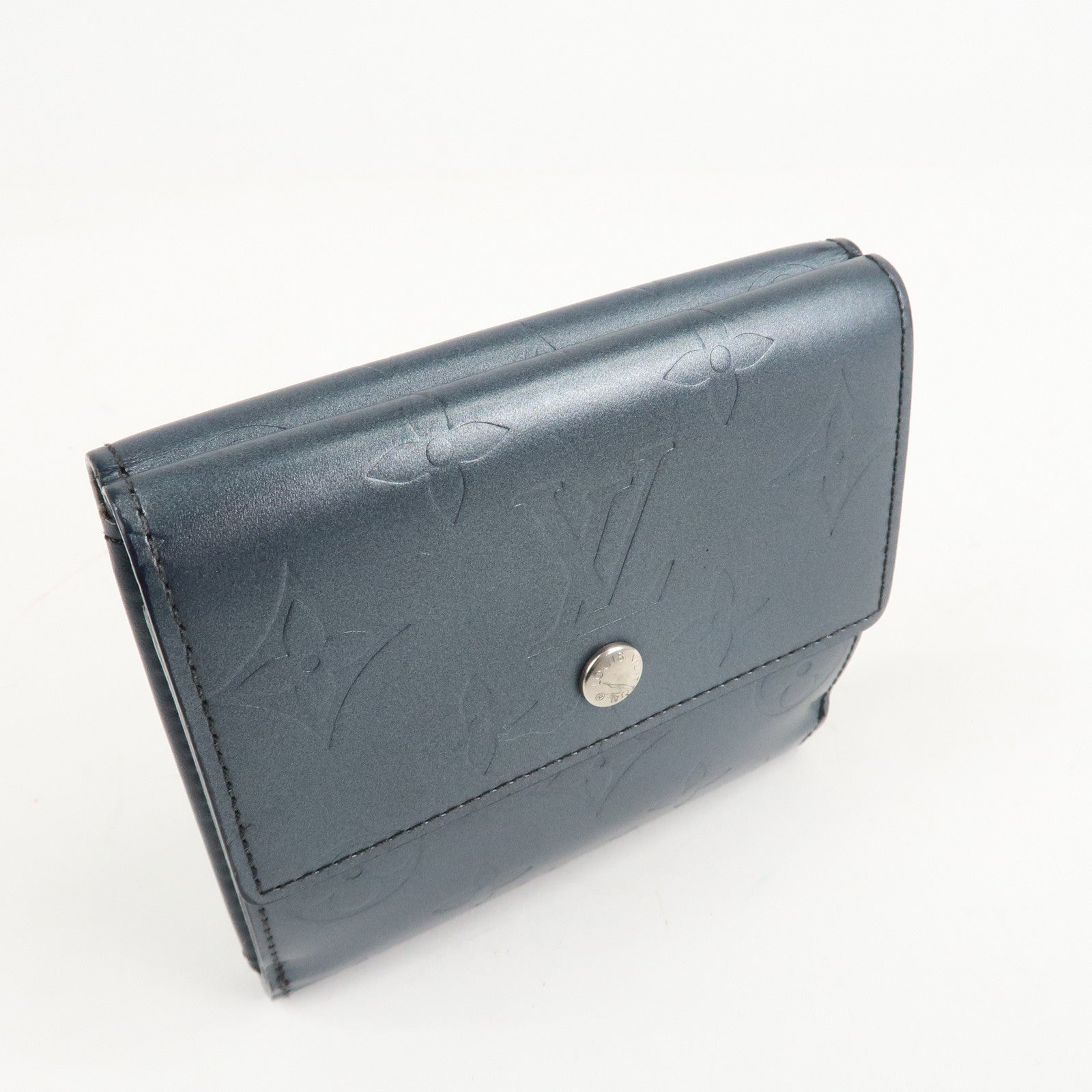 Louis Vuitton Monogram Matte Porte Monnaie Billets Credit M65115 Used