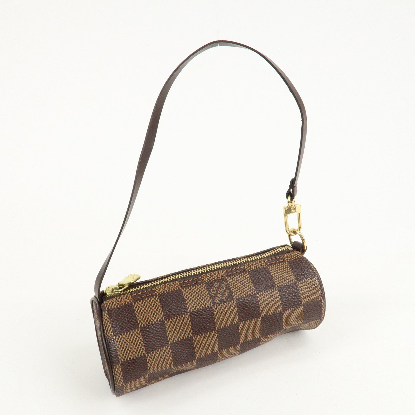 Louis Vuitton Damier Pouch for Papillon Mini Bag Damier Ebene Used