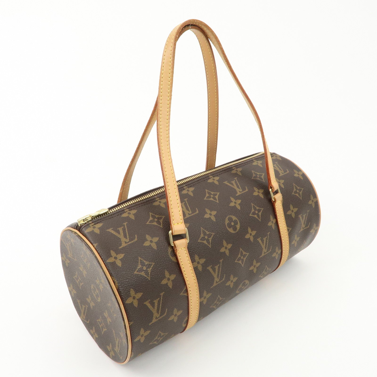 Louis Vuitton Monogram Papillon 30 Hand Bag Shoulder Bag M51385 Used