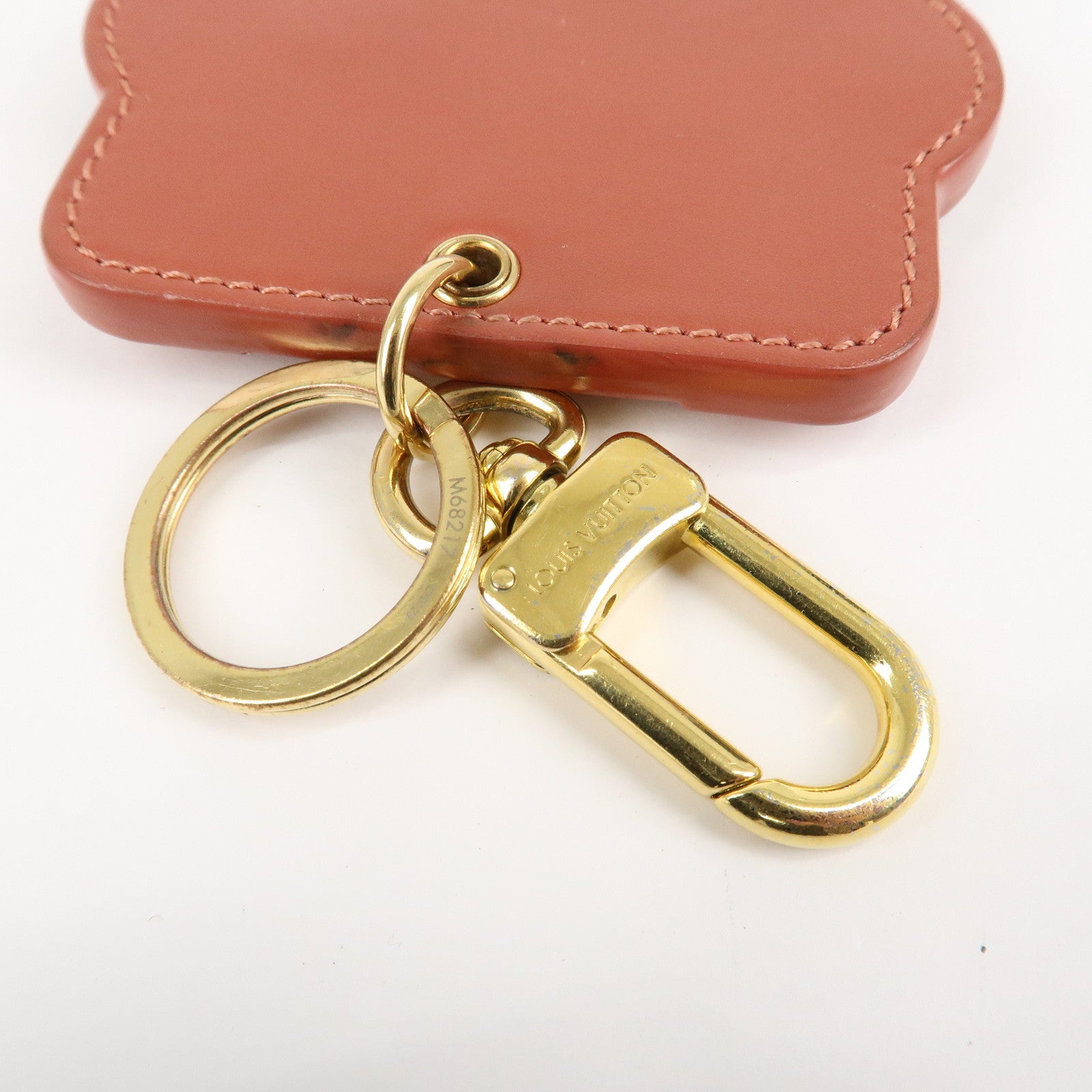 Louis Vuitton Monogram Vernis Porte Cles Animal Face M68217 Used