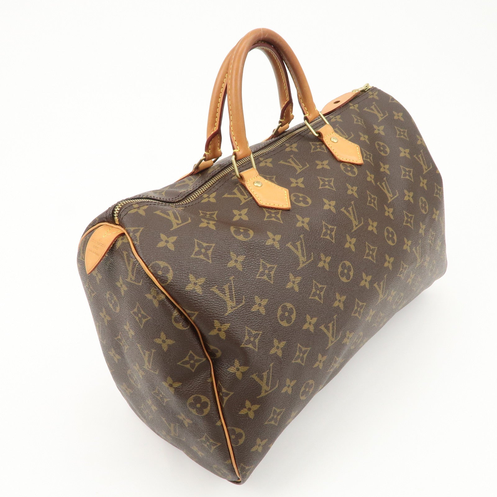 Louis Vuitton Monogram Speedy 40 Hand Bag Boston Bag M41522 Used