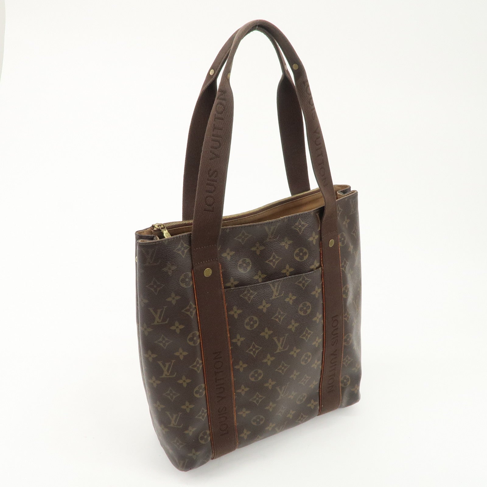 Louis Vuitton Monogram Cabas Beaubourg Tote Bag M53013 Used