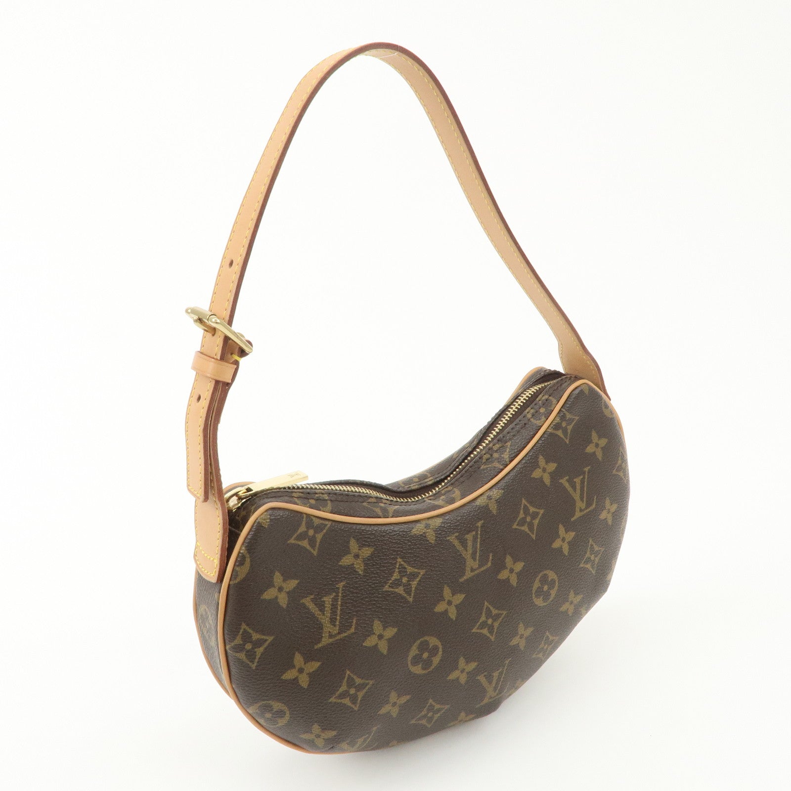 Louis Vuitton Monogram Pochette Croissant Shoulder Bag M51510 Used