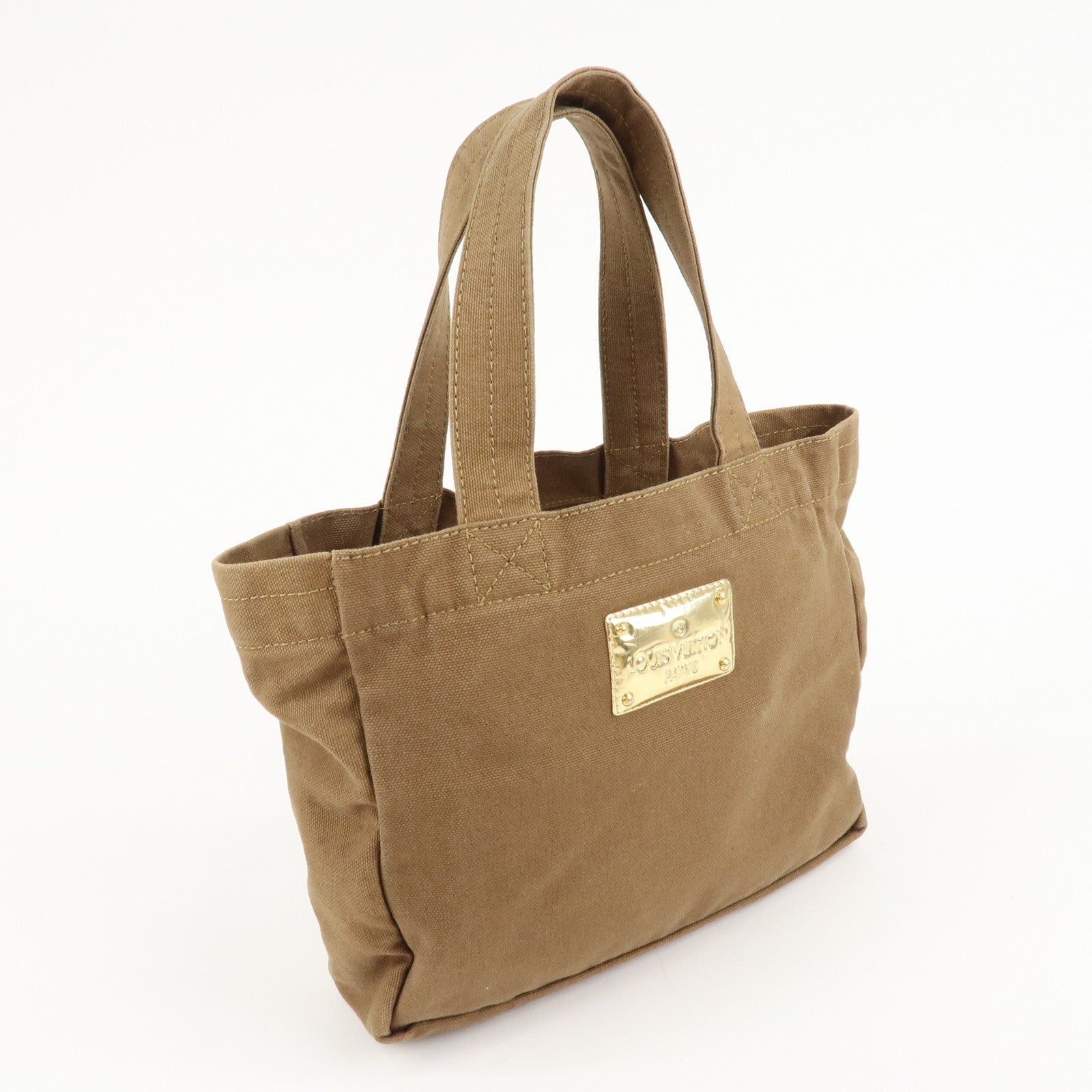 Louis Vuitton That's Love Canvas Tote PM Brown Gold M95469 Used