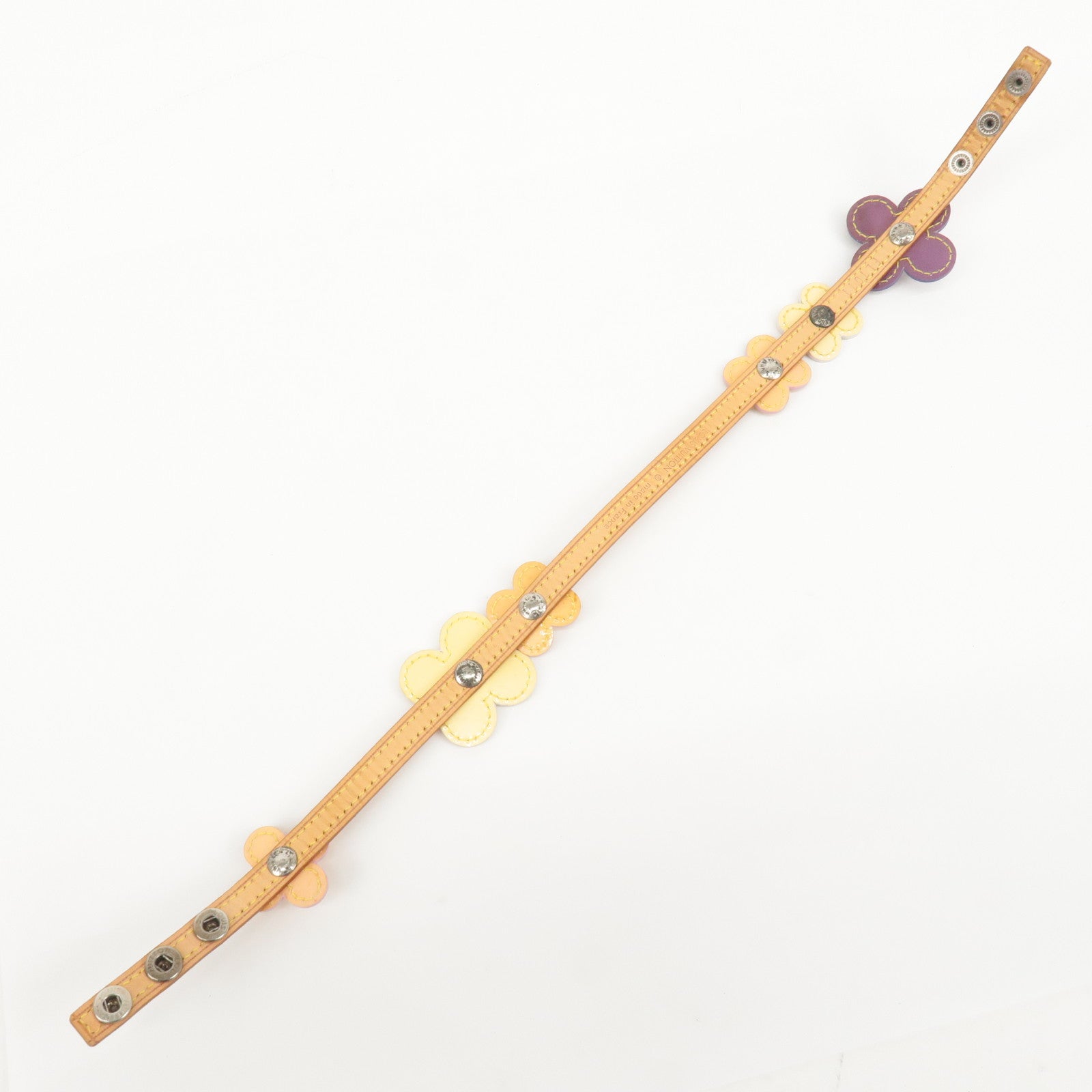 Louis Vuitton Monogram Vernis Flower Lexington Bracelet M92252 Used