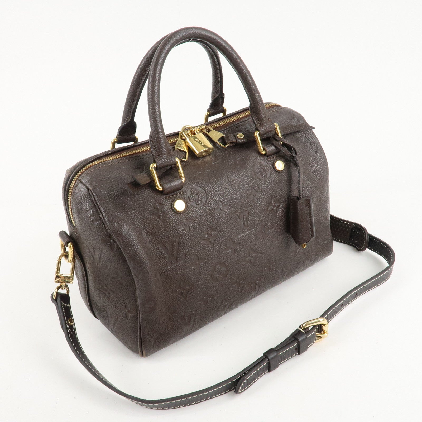 Louis Vuitton Monogram Empreinte Speedy Bandouliere 25 M40761 Used