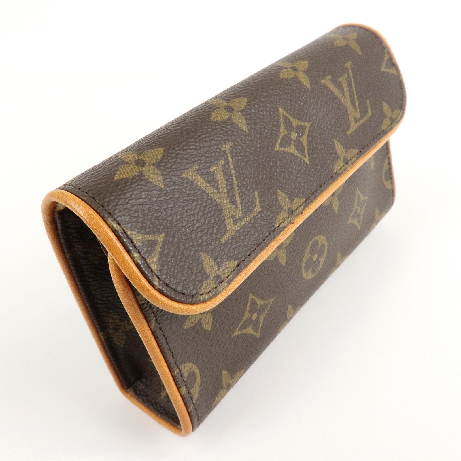 Louis Vuitton Monogram Pochette Florentine Waist Bag Belt M M51855 Used