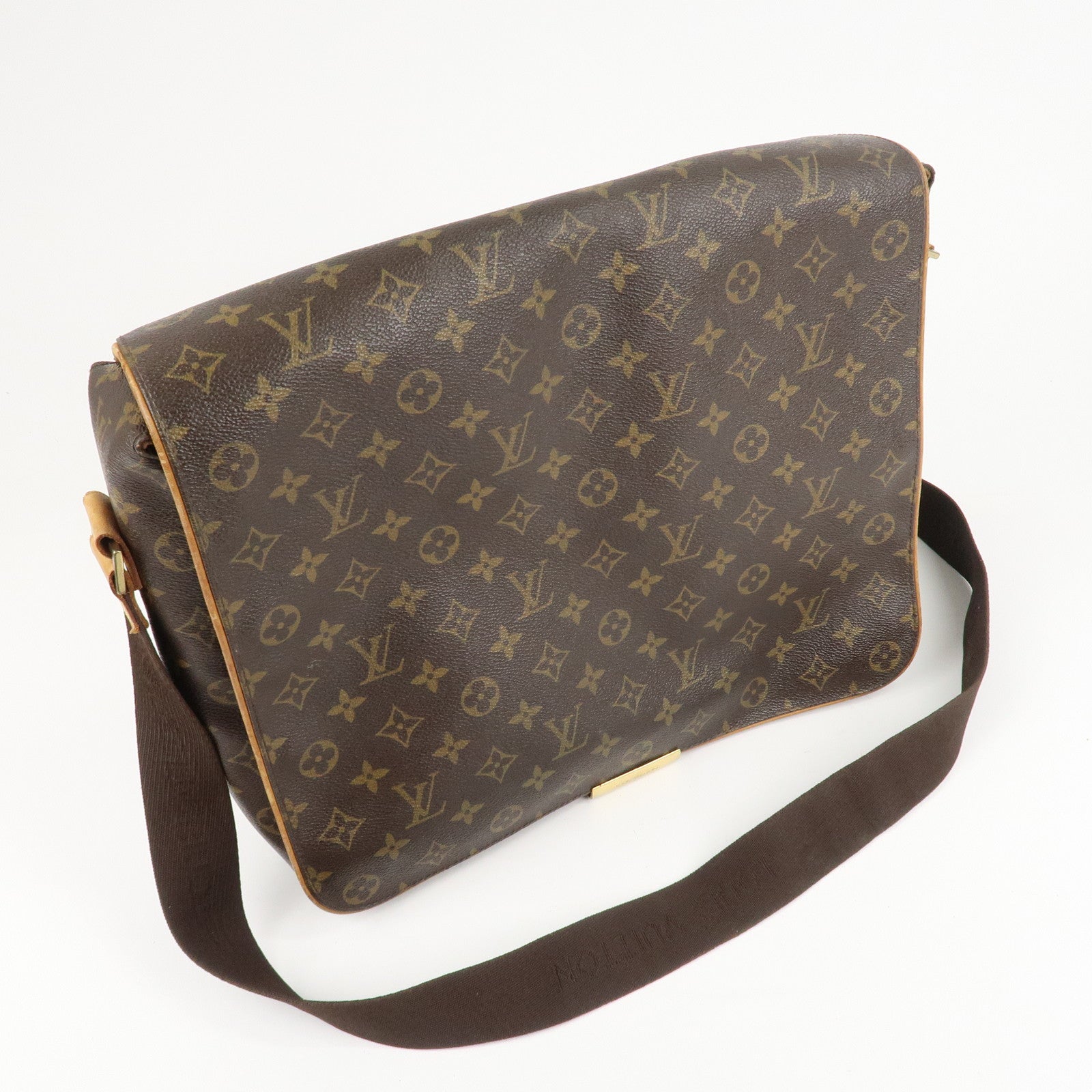 Louis Vuitton Monogram Abbesses Messenger Bag Hand Bag M45257 Used