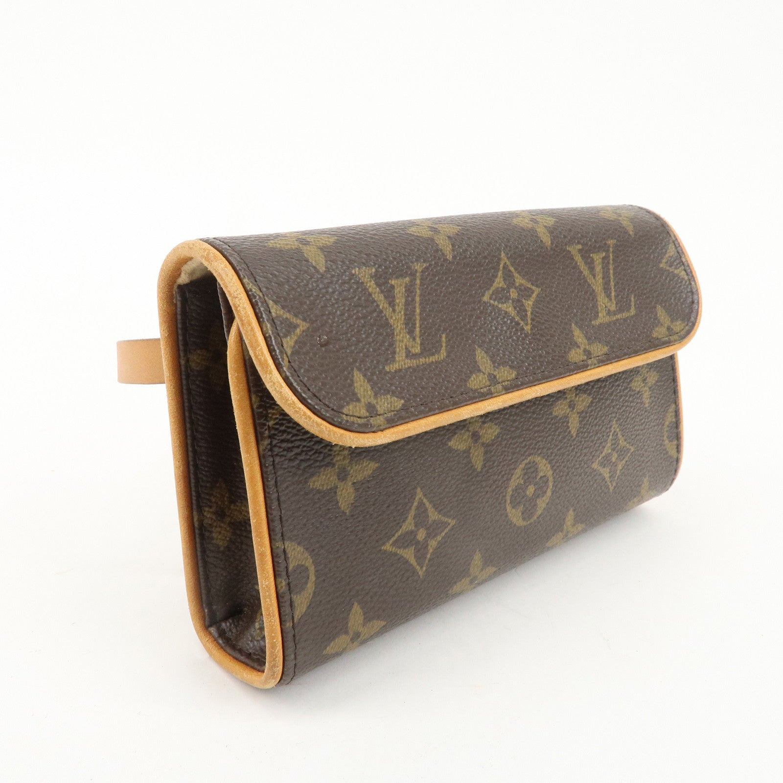 Louis Vuitton Monogram Pochette Florentine Waist Bag BeltXS M51855 Used