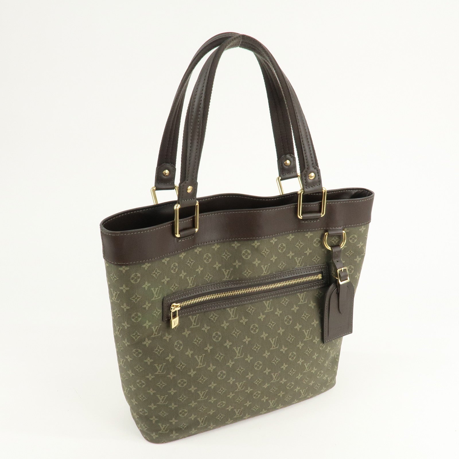Louis Vuitton Monogram Mini Lucille GM TST Khaki M92681 Used