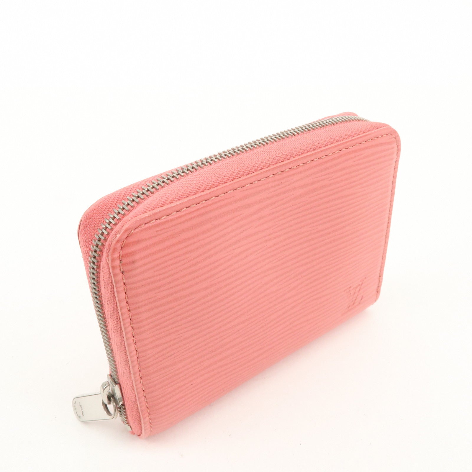 Louis Vuitton Epi Leather Zippy Coin Purse Corail M60593 Used