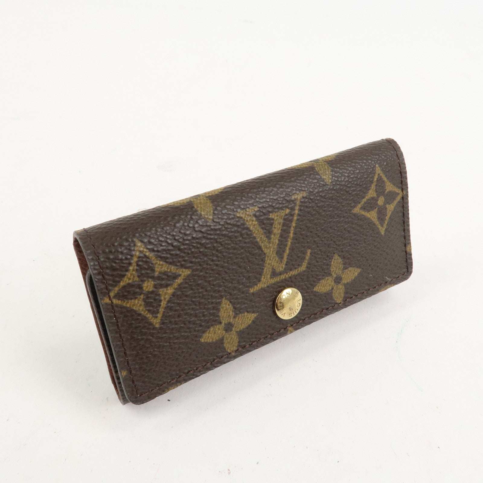 Louis Vuitton Monogram Multicles 4 Key Case Key Holder M62631 Used