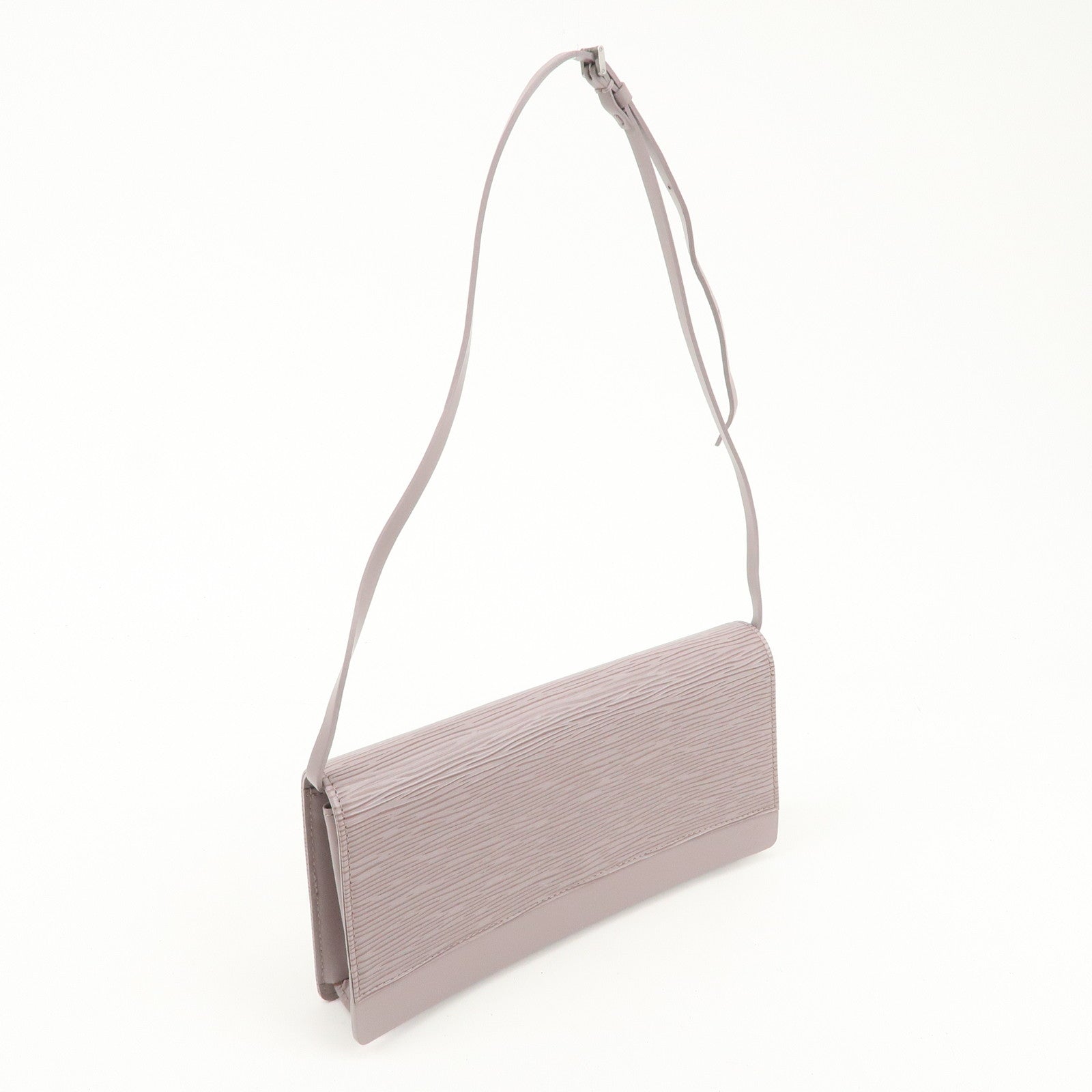 Louis Vuitton Epi Honfleur Hand Bag Shoulder Bag Lilac M5273B Used