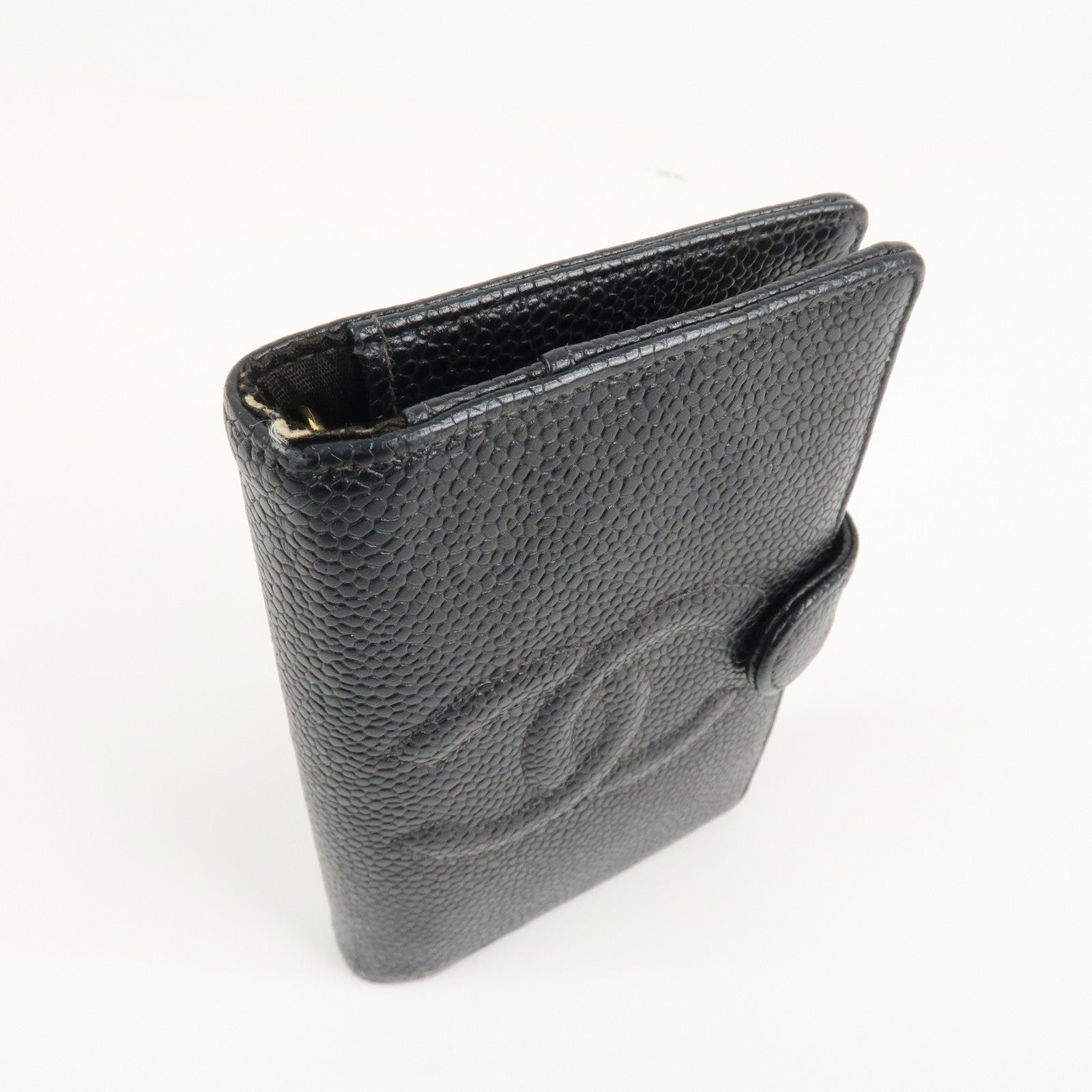 CHANEL COCO Mark Caviar Skin Agenda PM Planner Cover A13505 Used