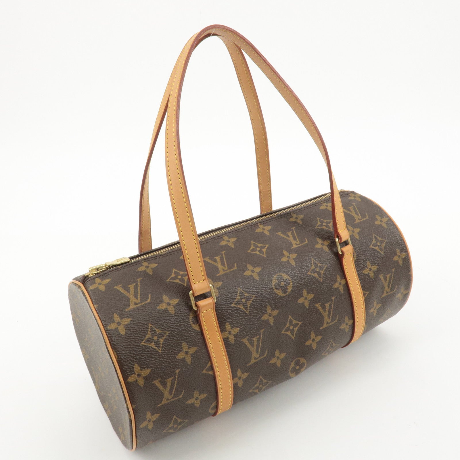 Louis Vuitton Monogram Papillon 30 Hand Bag New Style M51385 Used