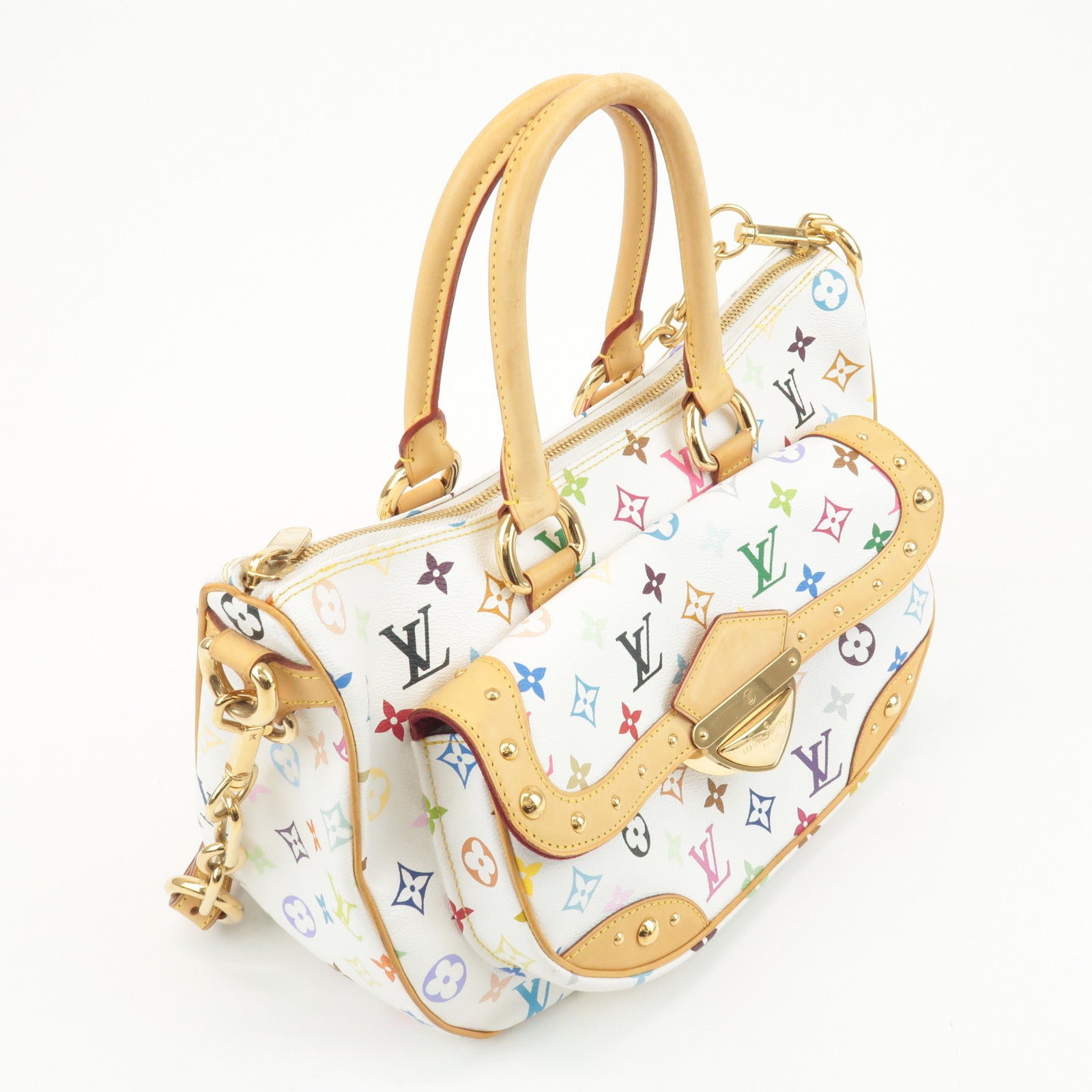 Louis Vuitton Monogram Multicolor Rita Shoulder Bag M40125 Used