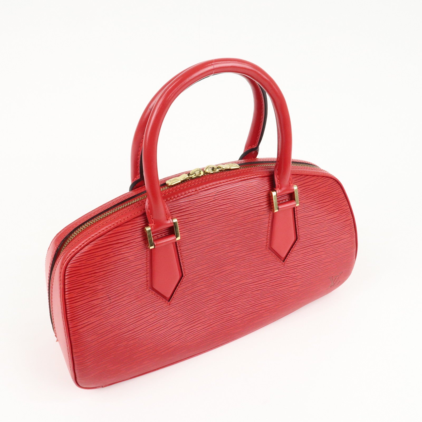 Louis Vuitton Epi Jasmine Hand Bag Castilian Red M52087 Used