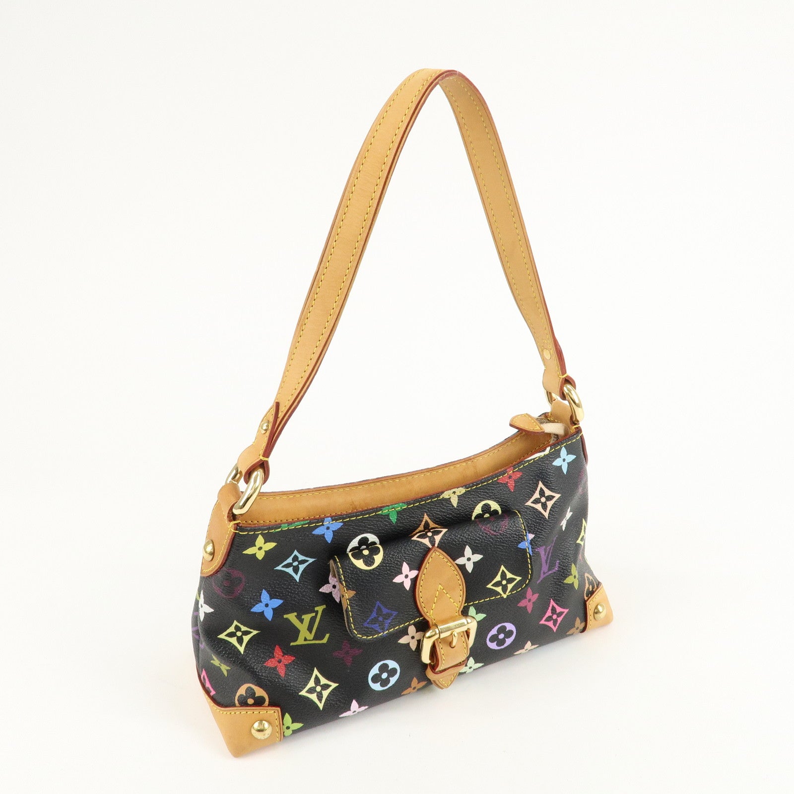 Louis Vuitton Monogram Multi Color Eliza Shoulder Bag M40099 Used