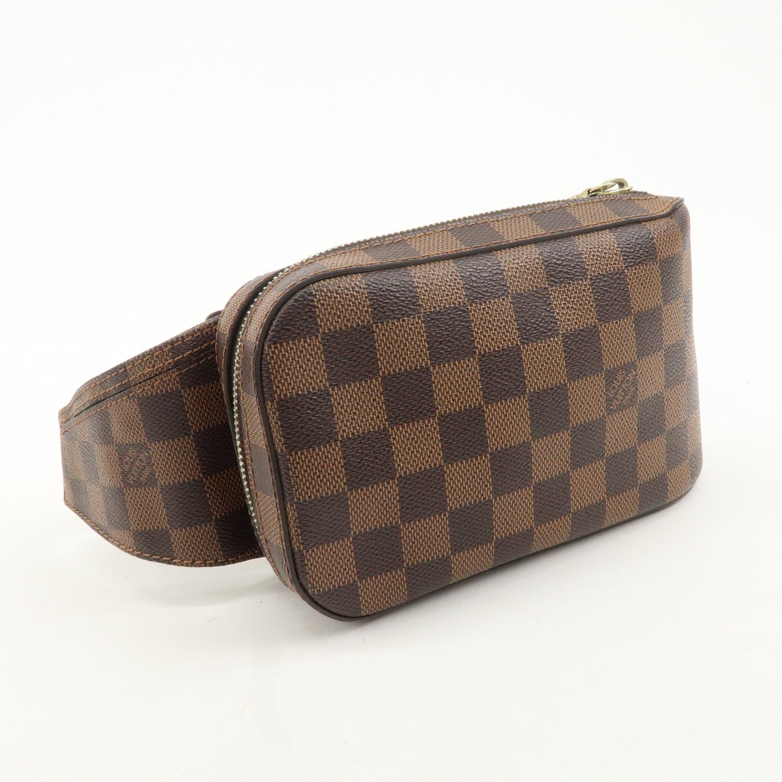 Louis Vuitton Damier Geronimos Body Bag Waist Bag Brown N51944 Used