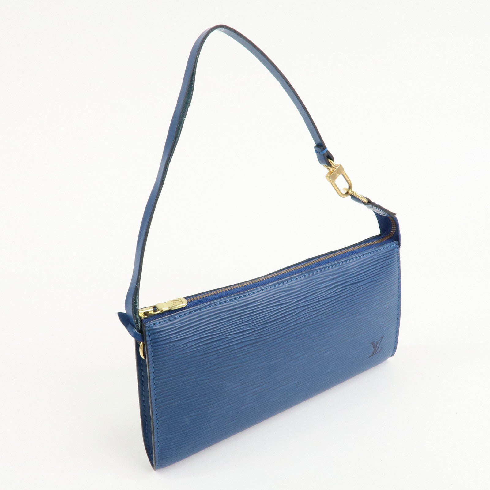 Louis Vuitton Epi Pochette Accessoires OldStyle Toledo Blue M52947 Used