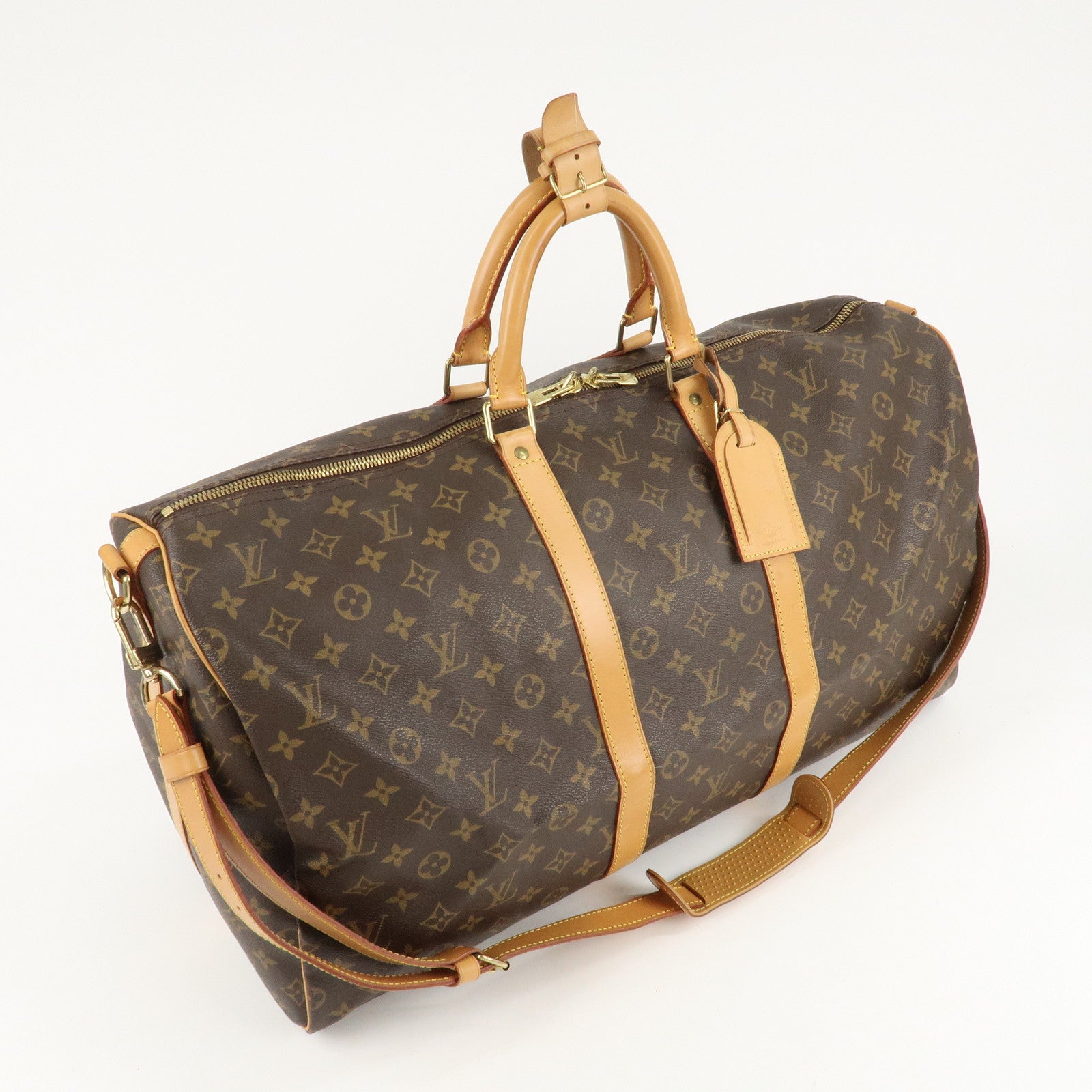 Louis Vuitton Monogram Keep All Bandouliere 55 Bag M41414 Used