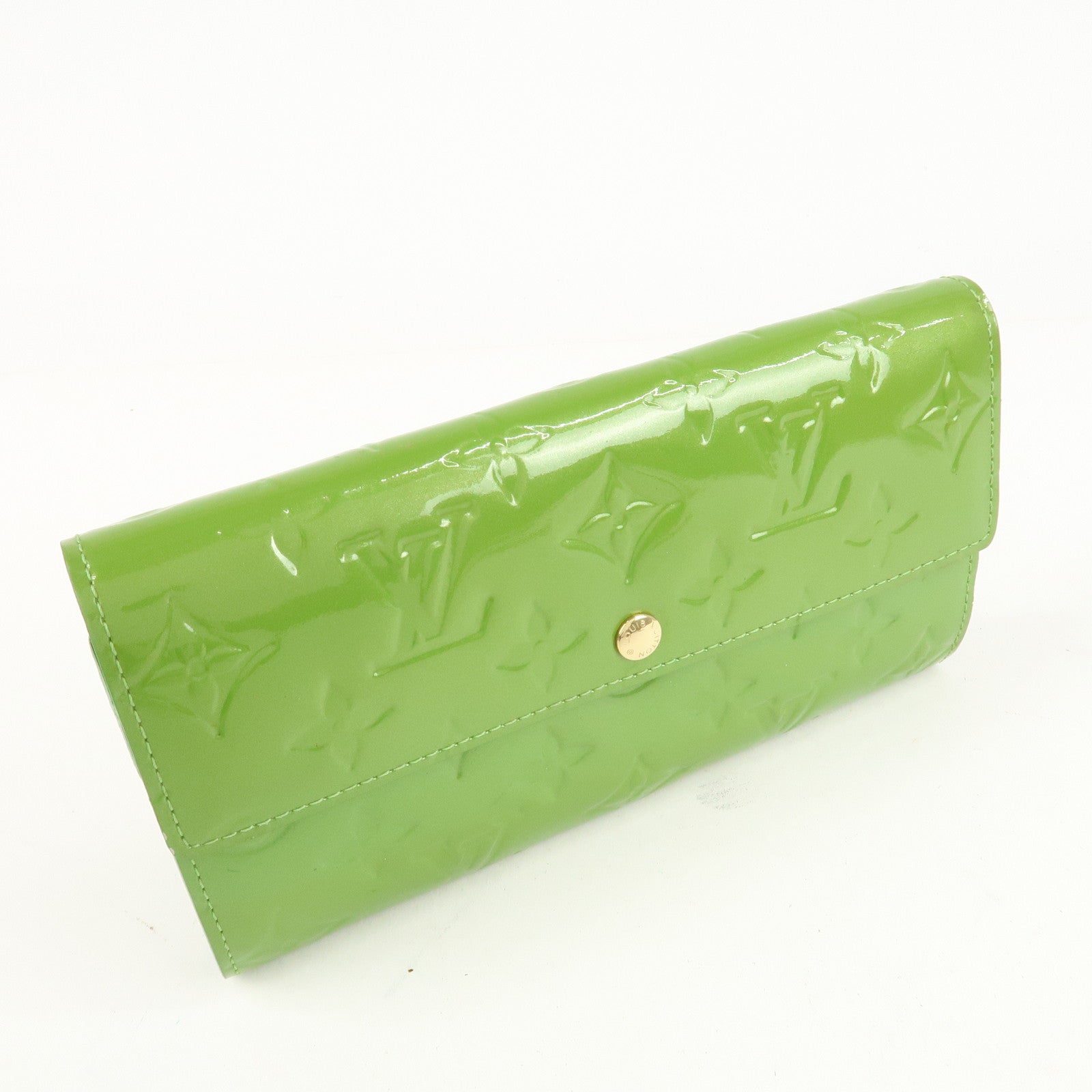 Louis Vuitton Monogram Vernis Portefeuille Sarah Tonic M93635 Used